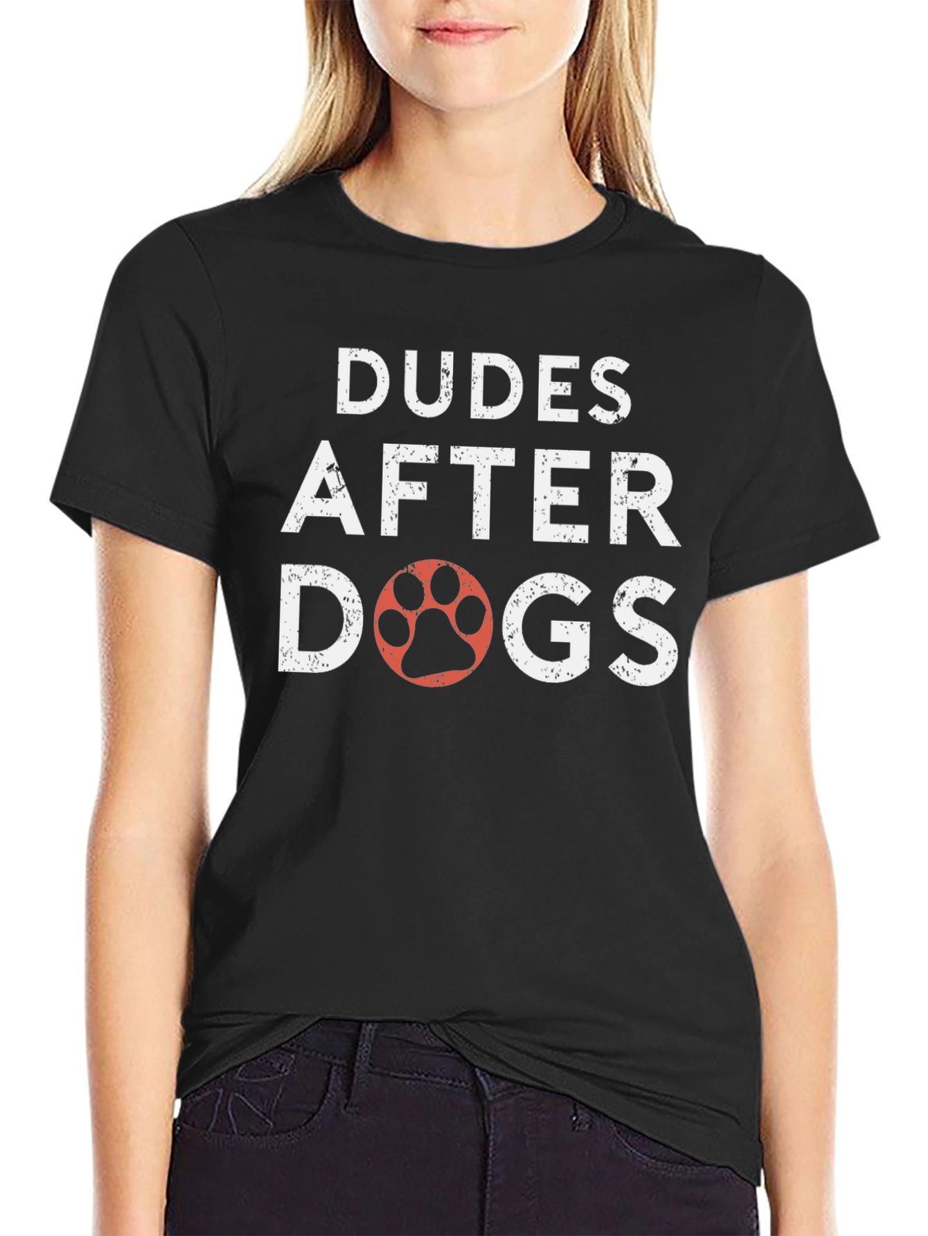 Dudes After Dogs Graphic T-Shirt