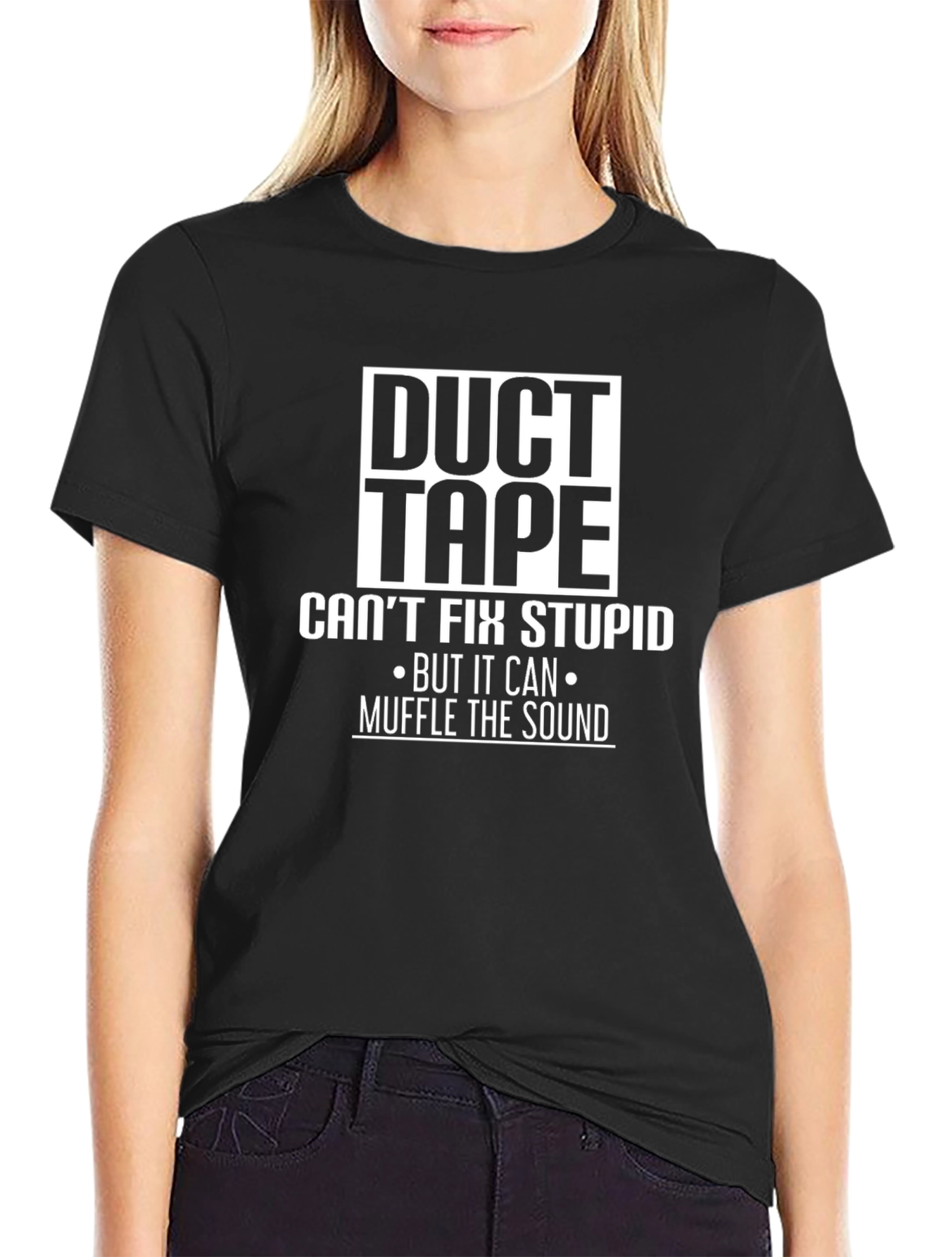 Duct Tape Humor Graphic T-Shirt