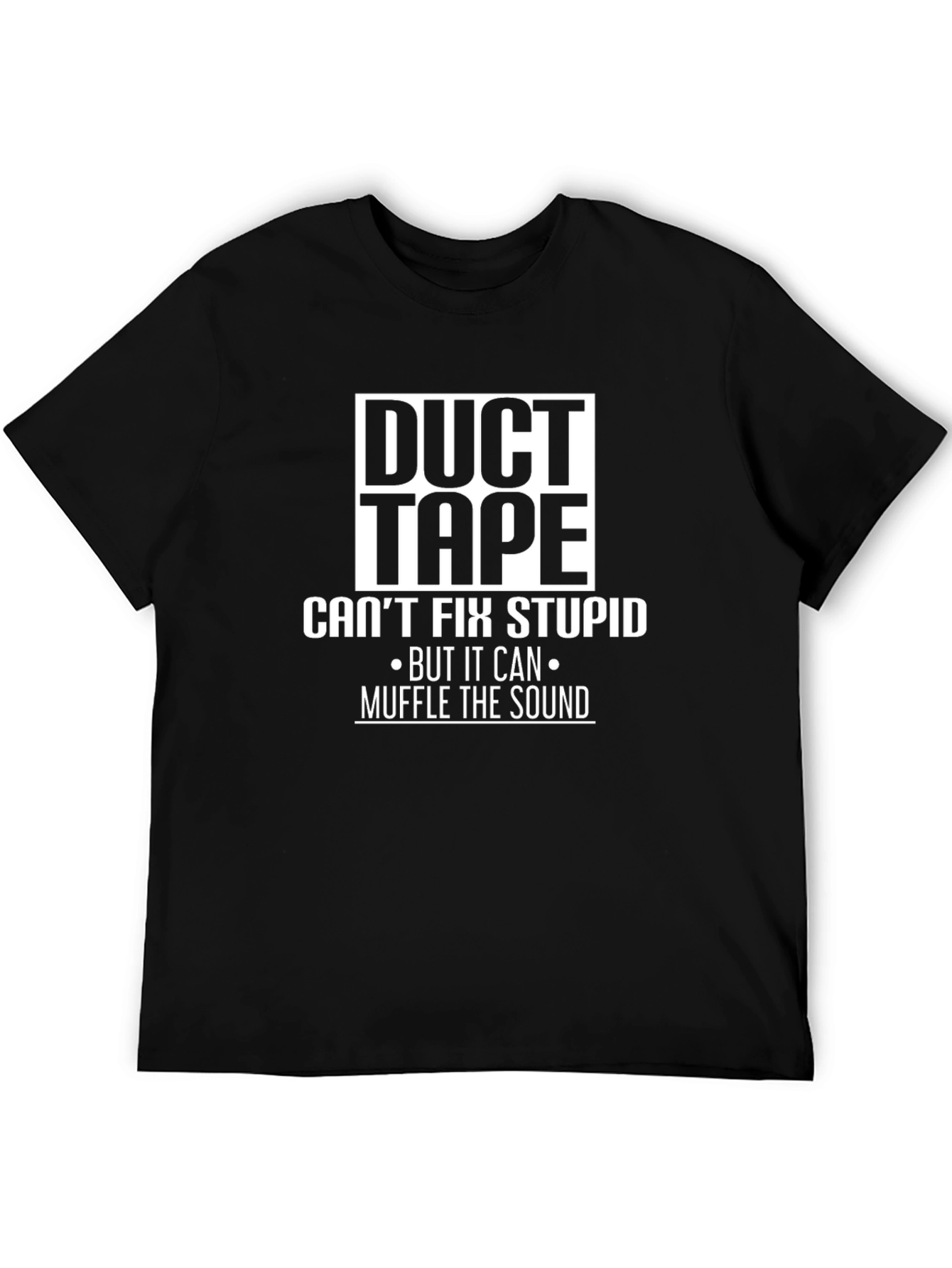 Duct Tape Humor Graphic T-Shirt
