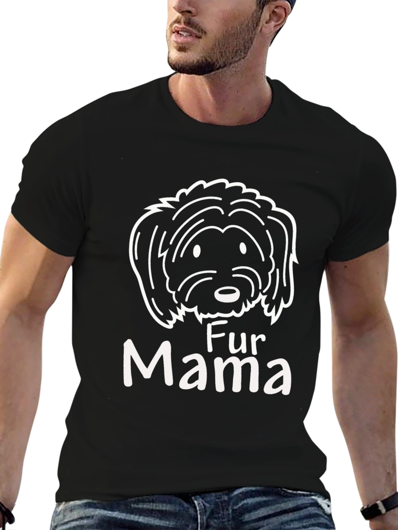 Fur Mama Dog Lover T-Shirt