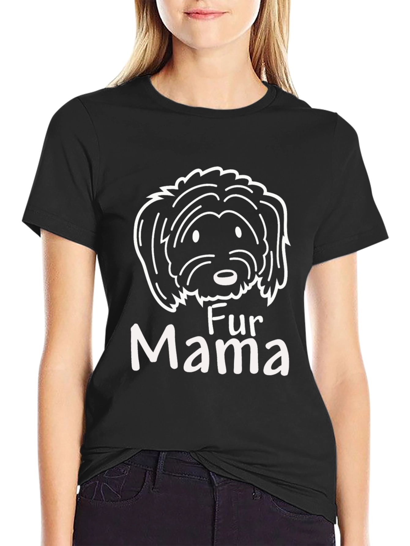 Fur Mama Dog Lover T-Shirt