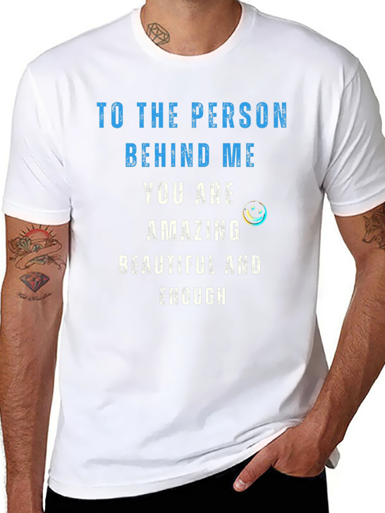 Inspirational Message T-Shirt: You are Enough
