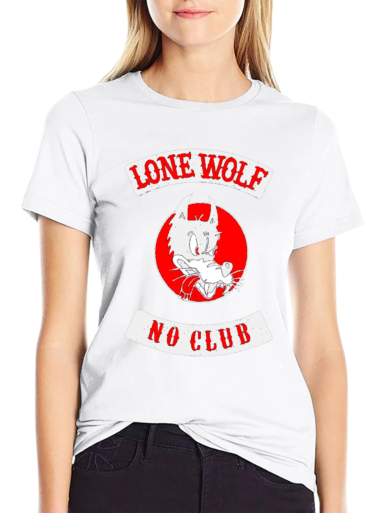 Lone Wolf No Club Graphic Tee