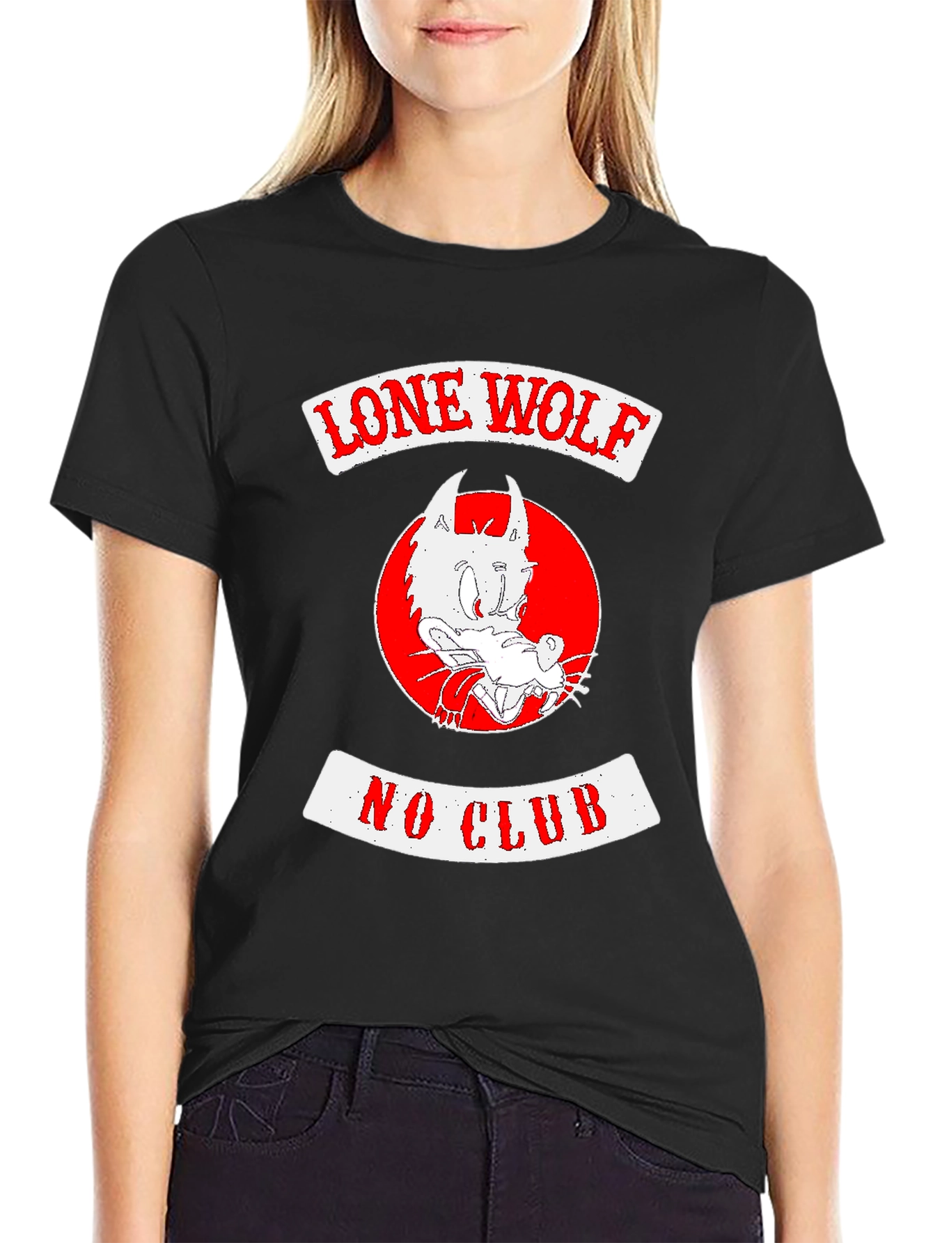 Lone Wolf No Club Graphic Tee