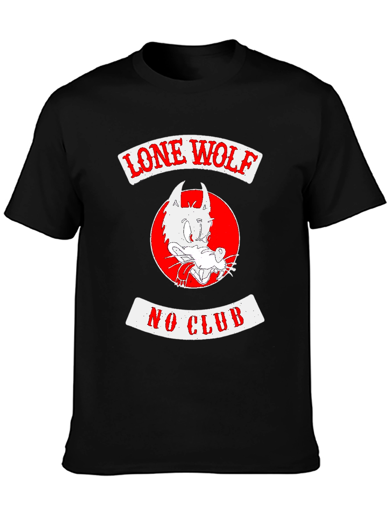 Lone Wolf No Club Graphic Tee