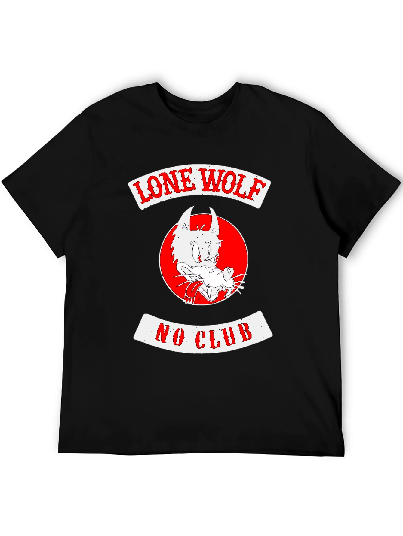 Lone Wolf No Club Graphic Tee
