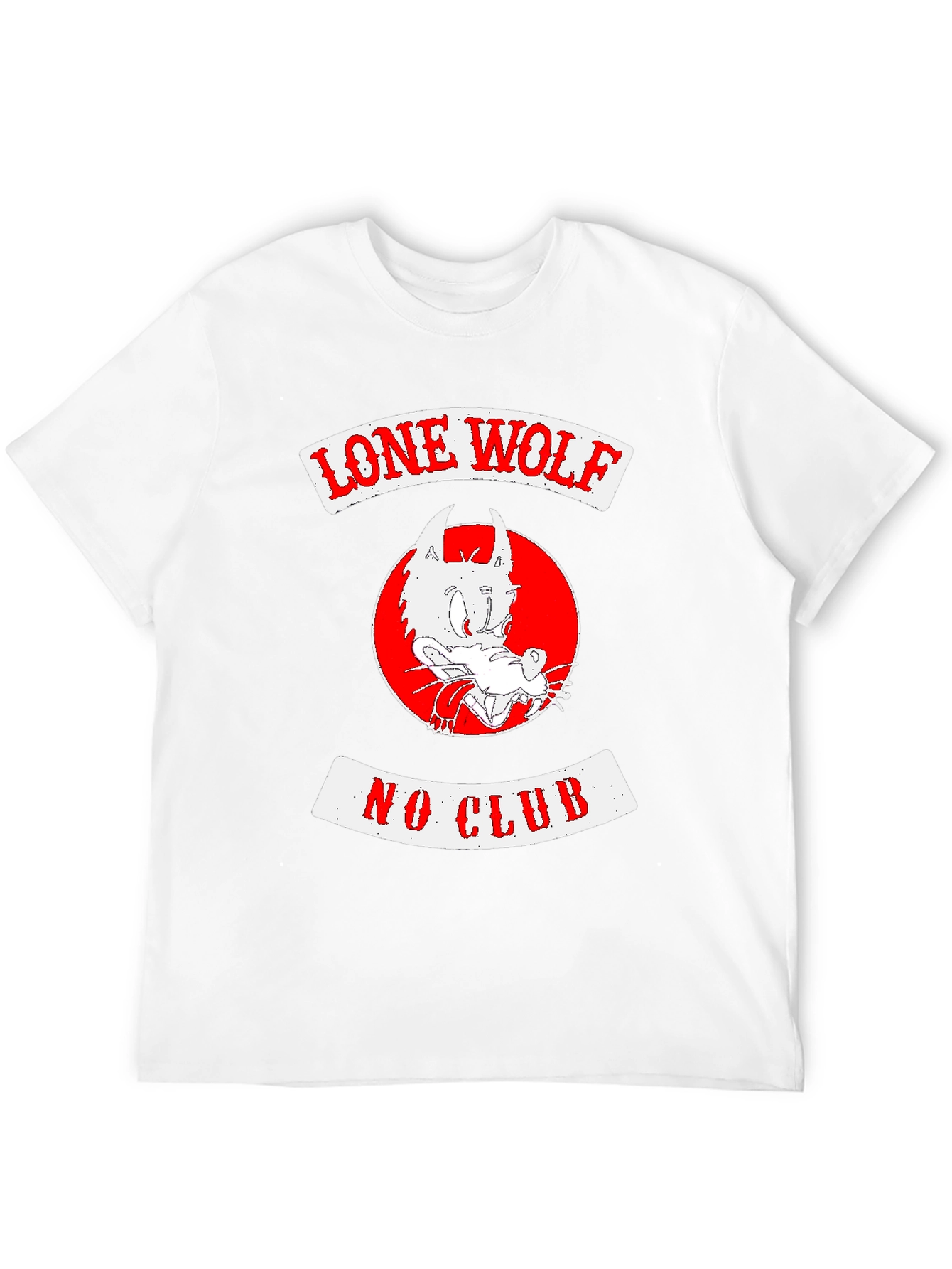 Lone Wolf No Club Graphic Tee