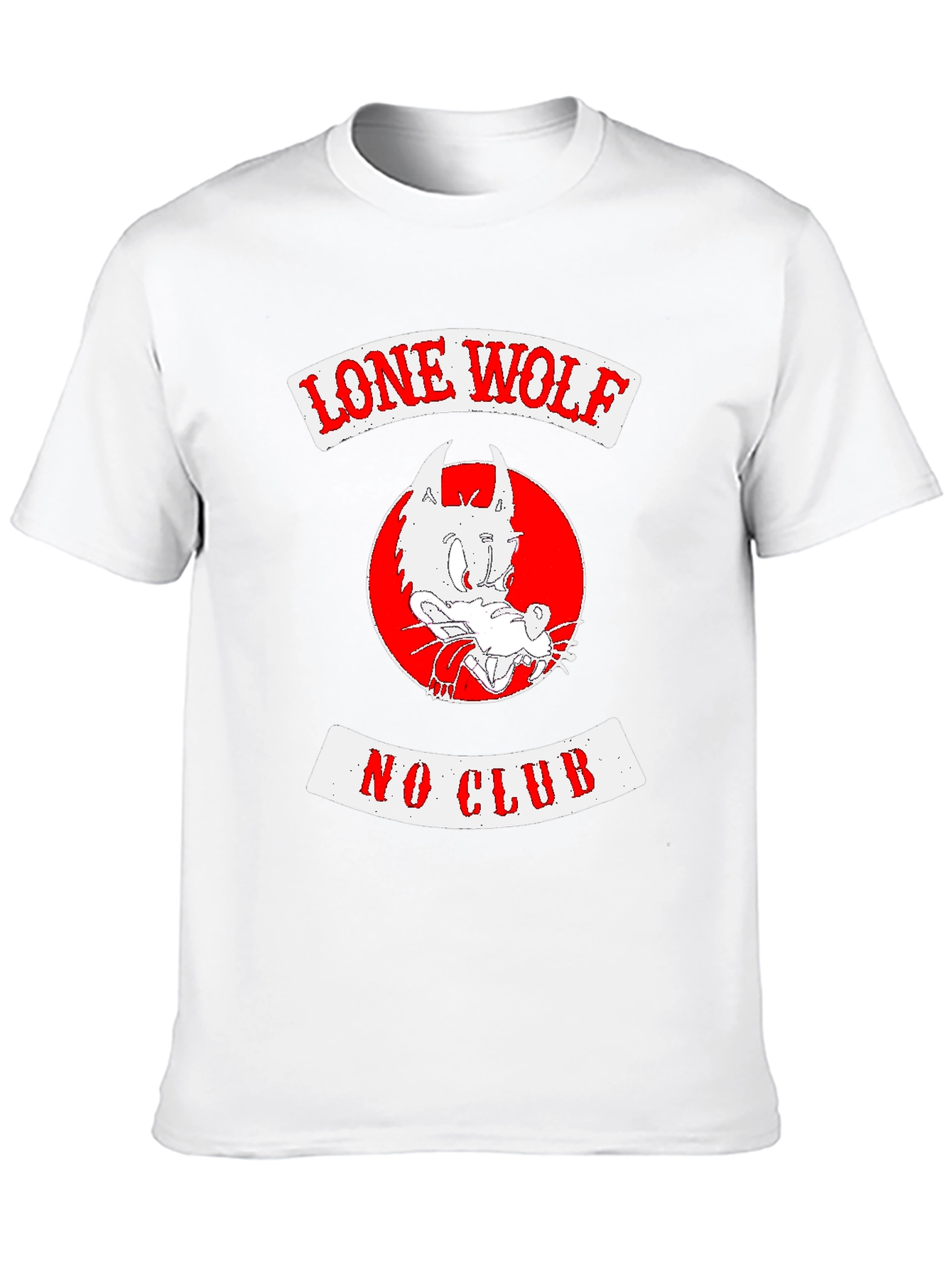 Lone Wolf No Club Graphic Tee