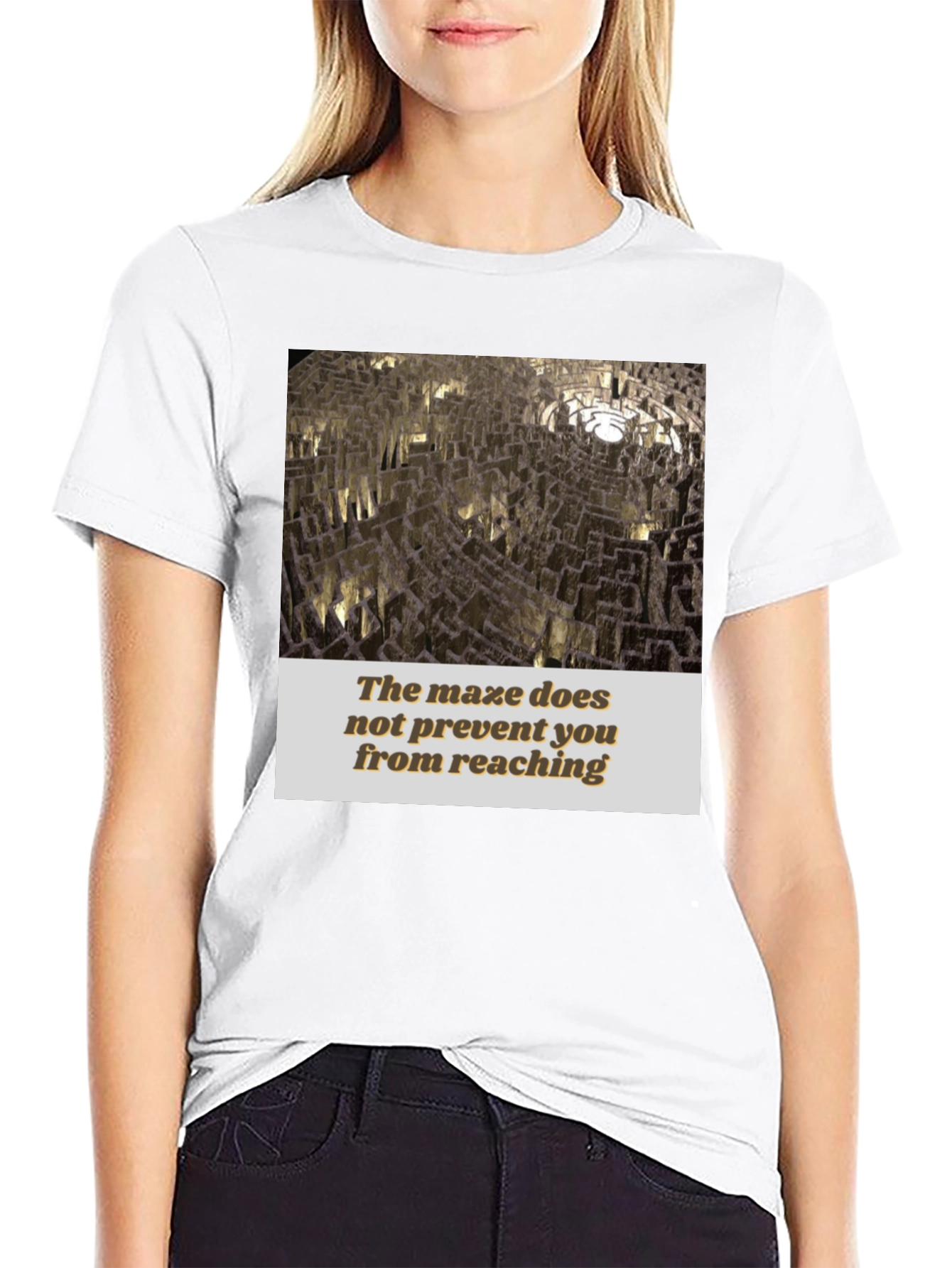 Maze T-Shirt - Mind-Bending Design