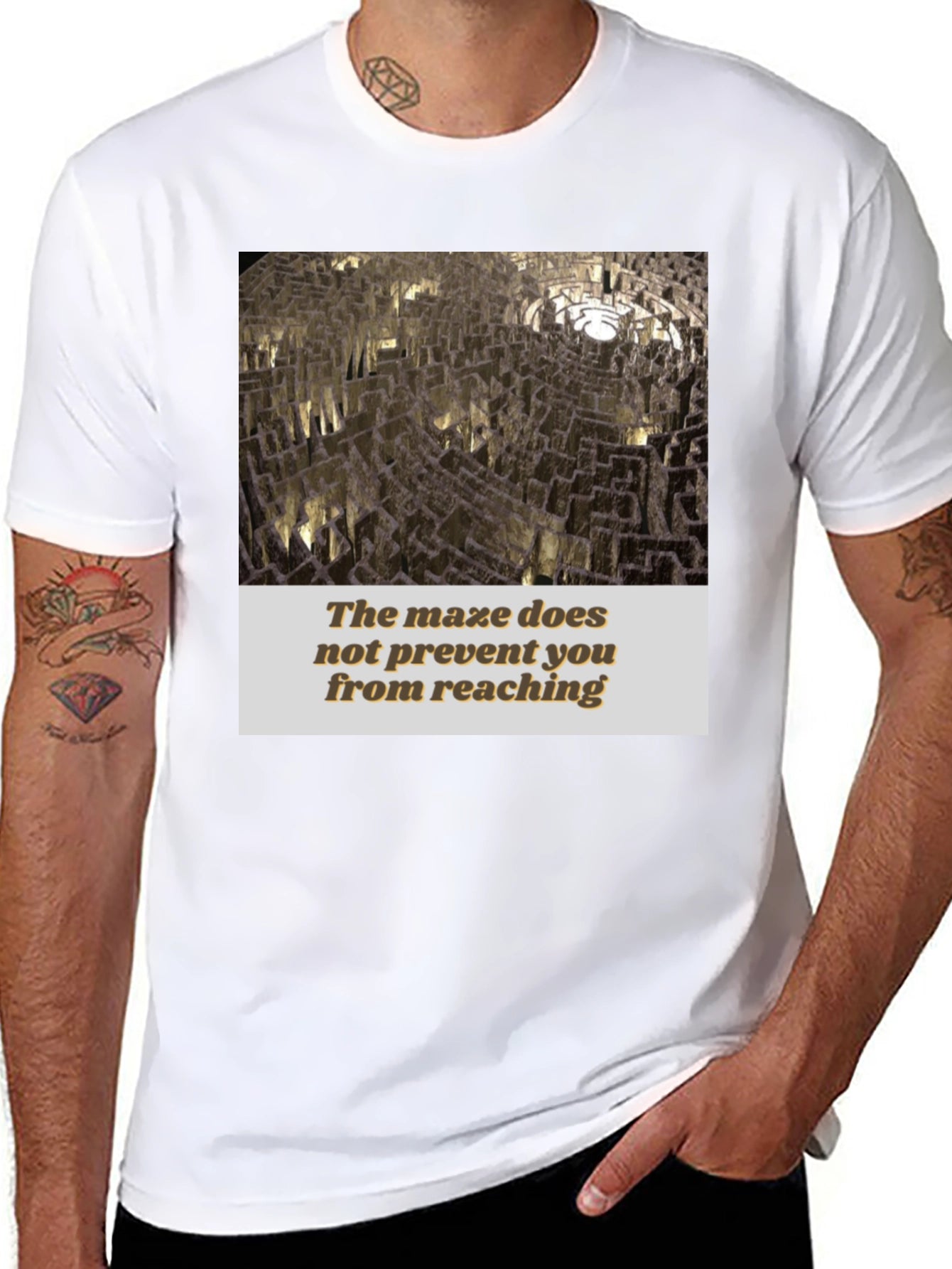 Maze T-Shirt - Mind-Bending Design