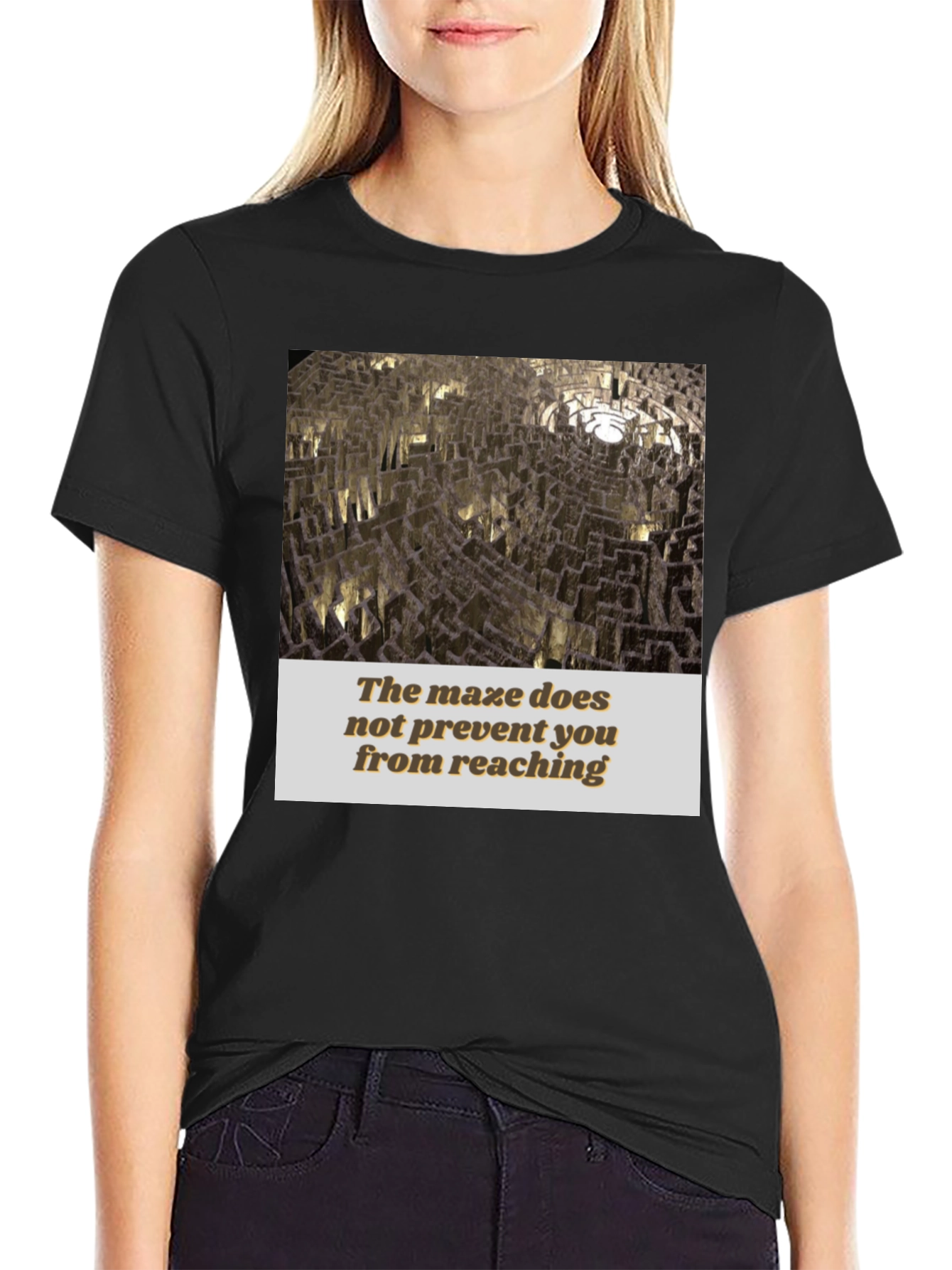Maze T-Shirt - Mind-Bending Design