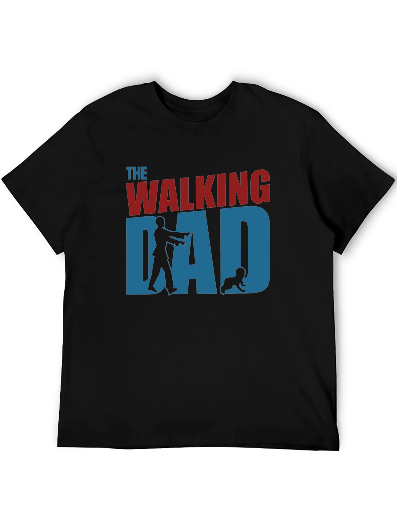 The Walking Dad T-Shirt - Zombie Father Graphic Tee