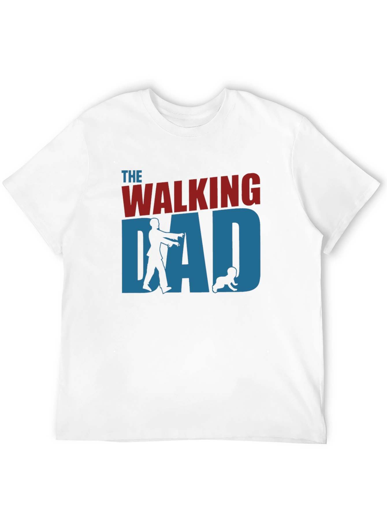 The Walking Dad T-Shirt - Zombie Father Graphic Tee