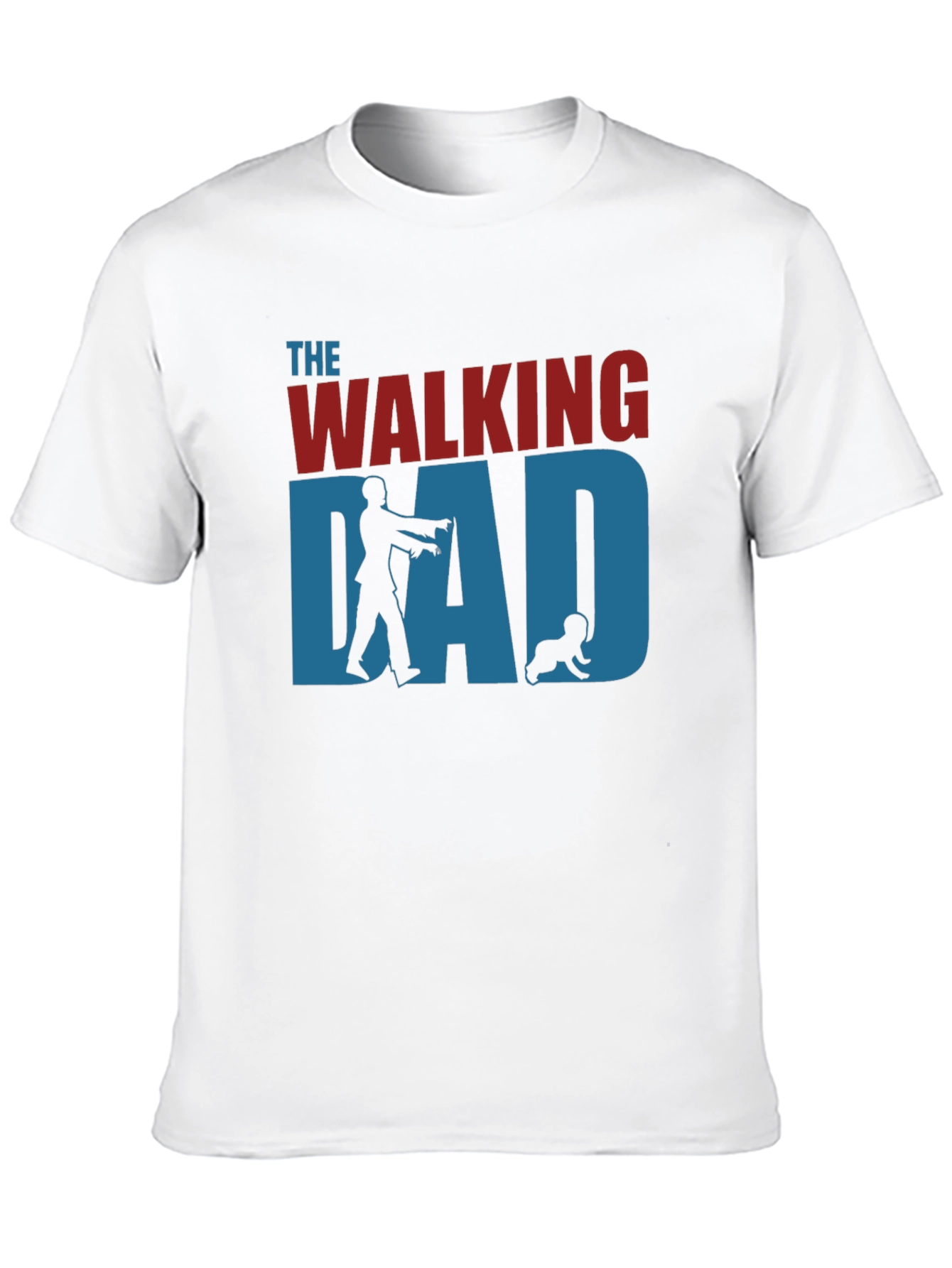 The Walking Dad T-Shirt - Zombie Father Graphic Tee