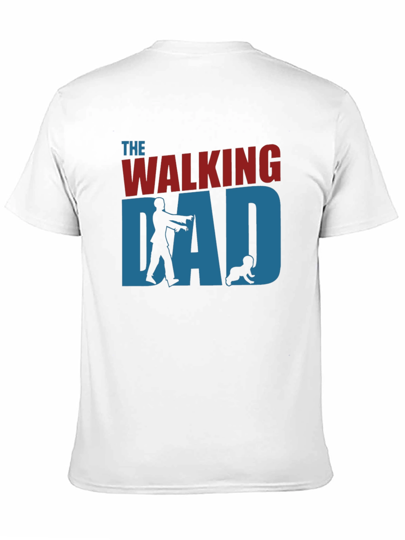 The Walking Dad T-Shirt - Zombie Father Graphic Tee