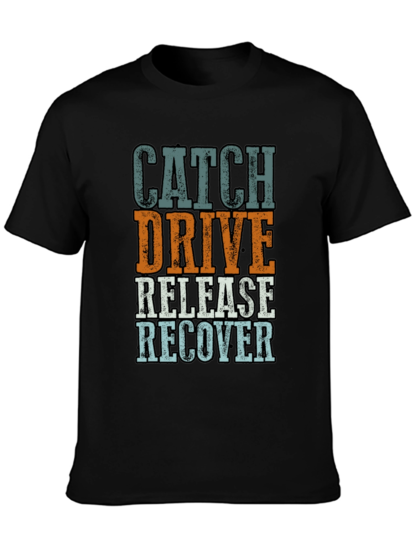 Catch Drive Release Recover T-Shirt
