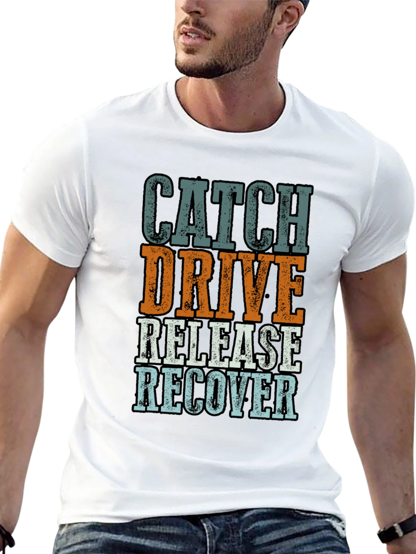 Catch Drive Release Recover T-Shirt