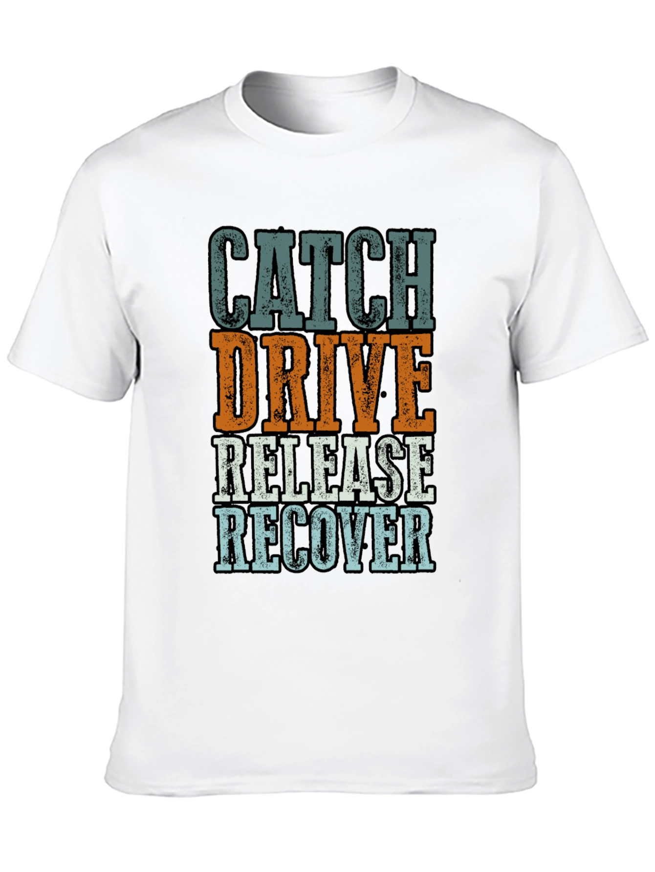 Catch Drive Release Recover T-Shirt
