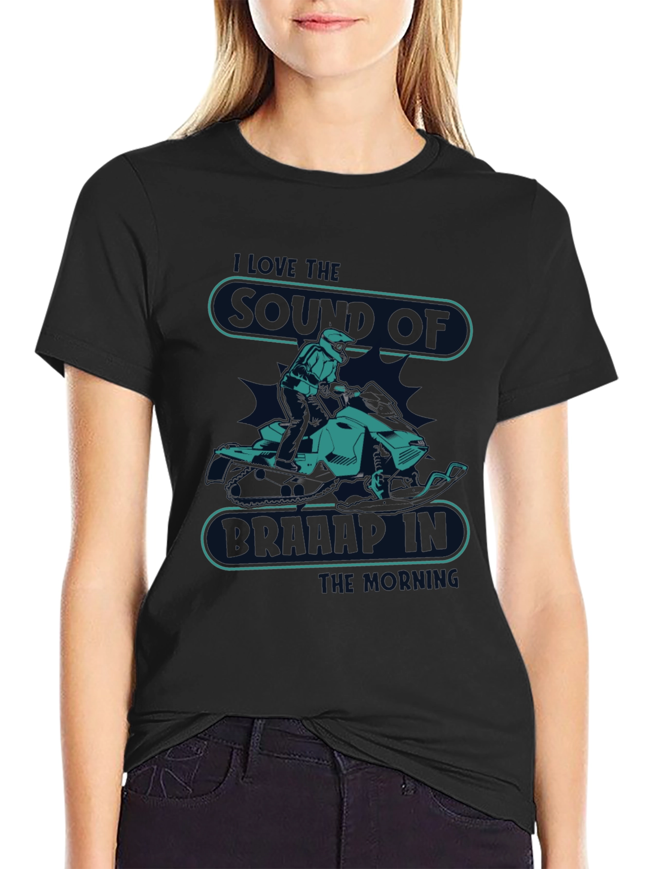 Snowmobile T-Shirt - I Love The Sound