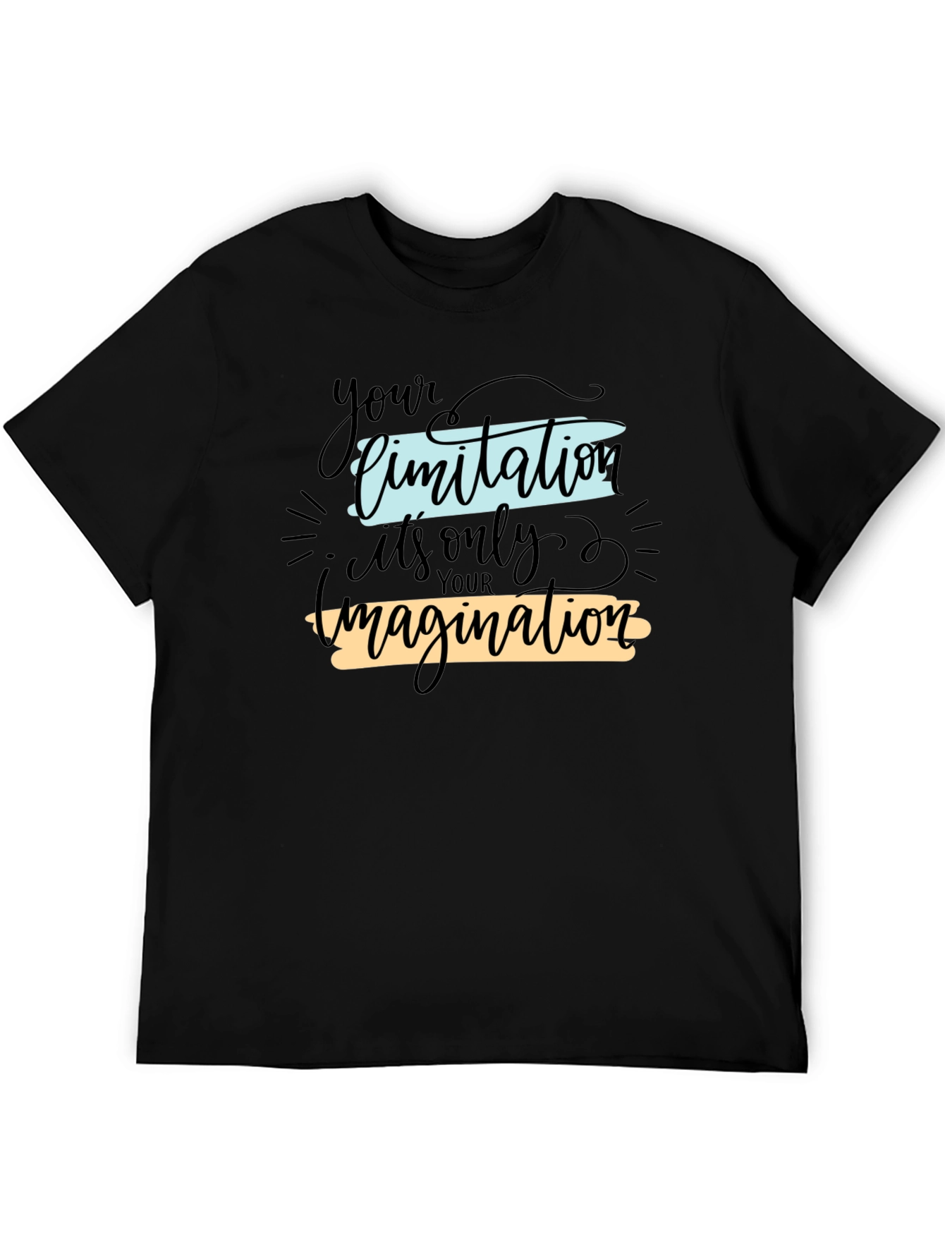 Inspirational Graphic Tee: Imagination Limit