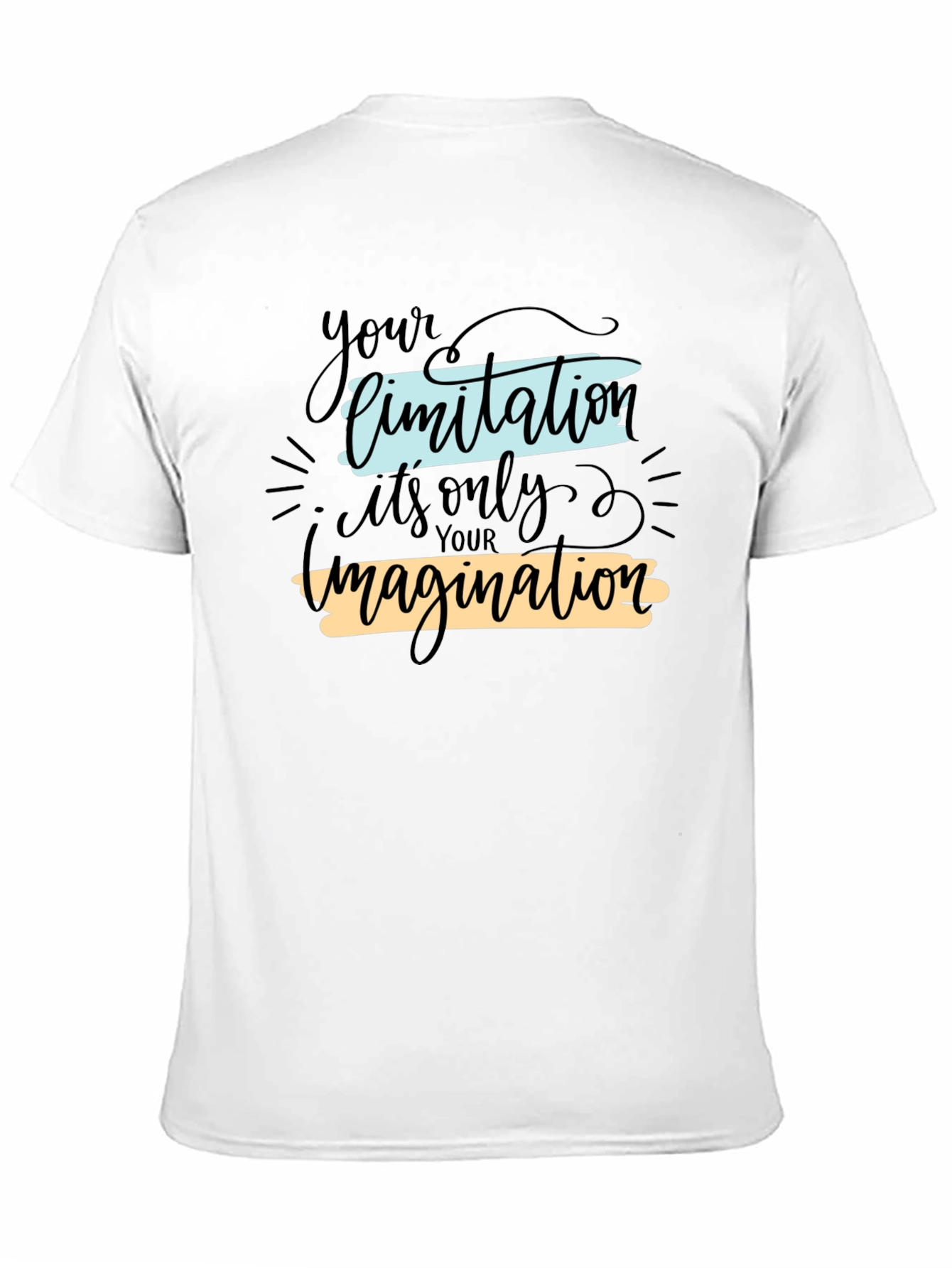 Inspirational Graphic Tee: Imagination Limit