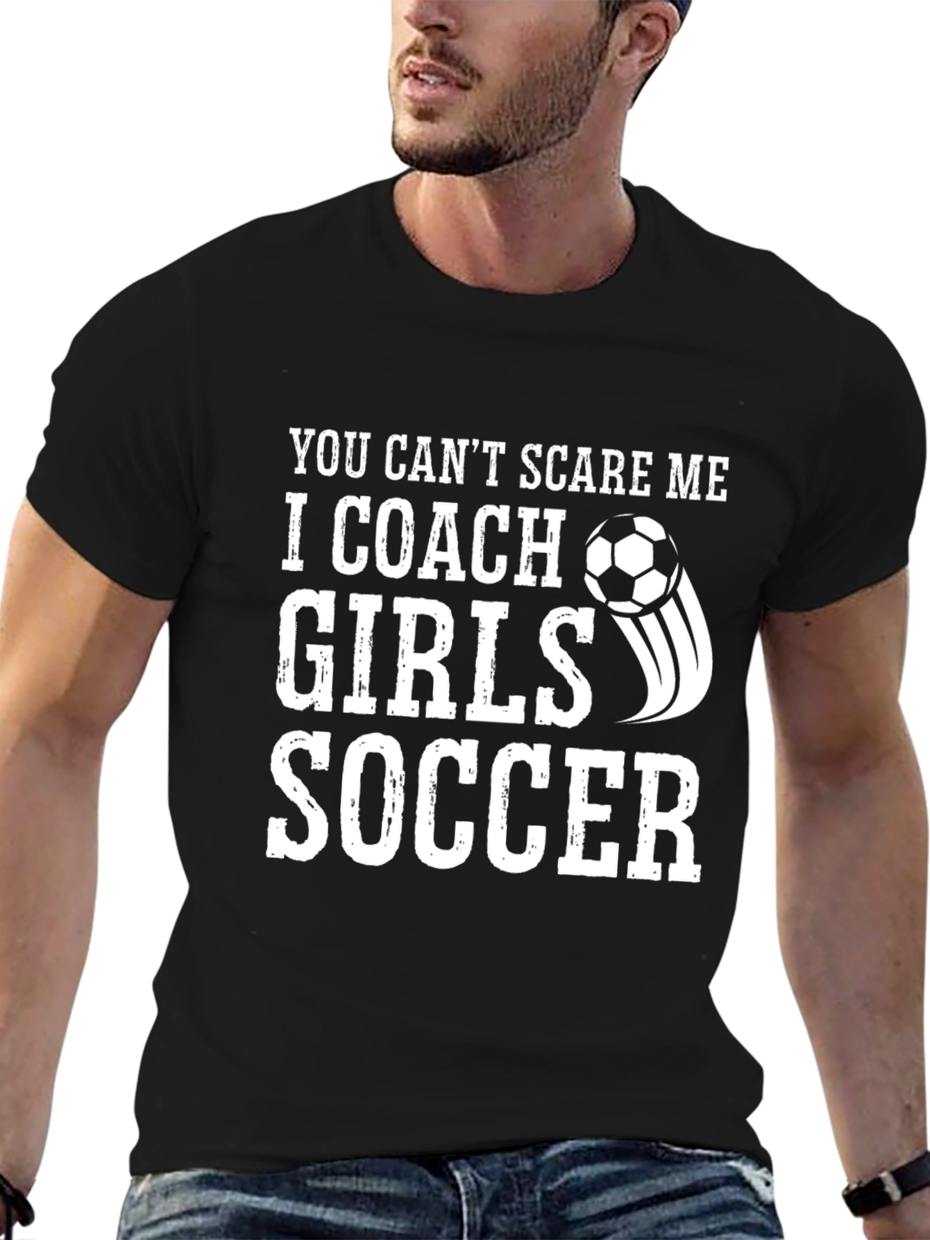 Girls Soccer Coach T-Shirt - Funny Graphic Tee