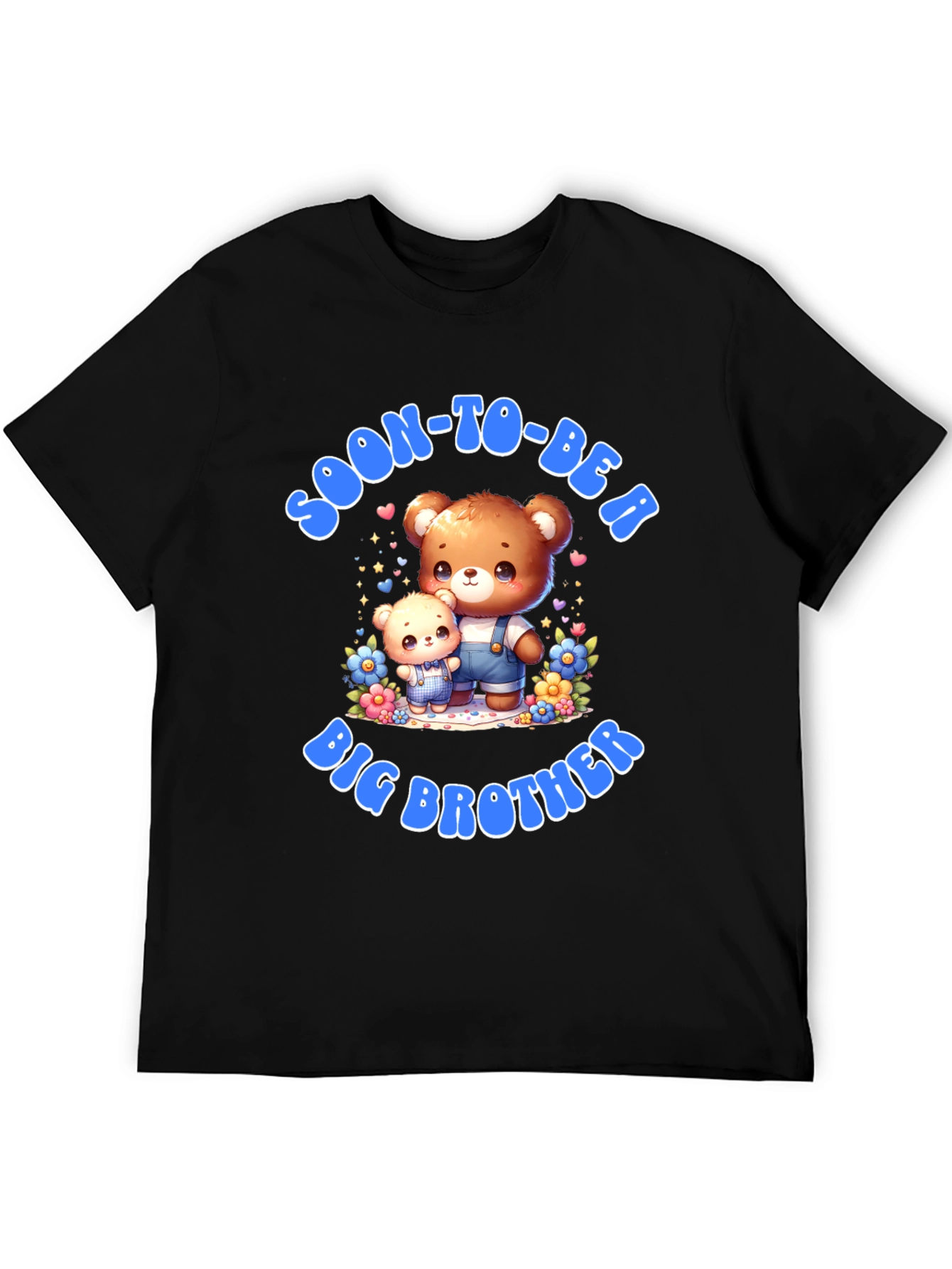 Soon-To-Be A Big Brother Cute Teddy Bear T-Shirt