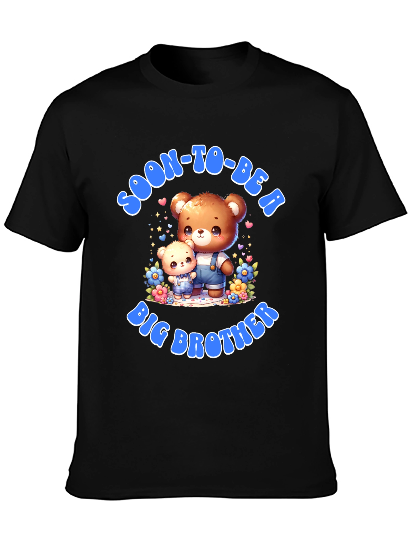 Soon-To-Be A Big Brother Cute Teddy Bear T-Shirt