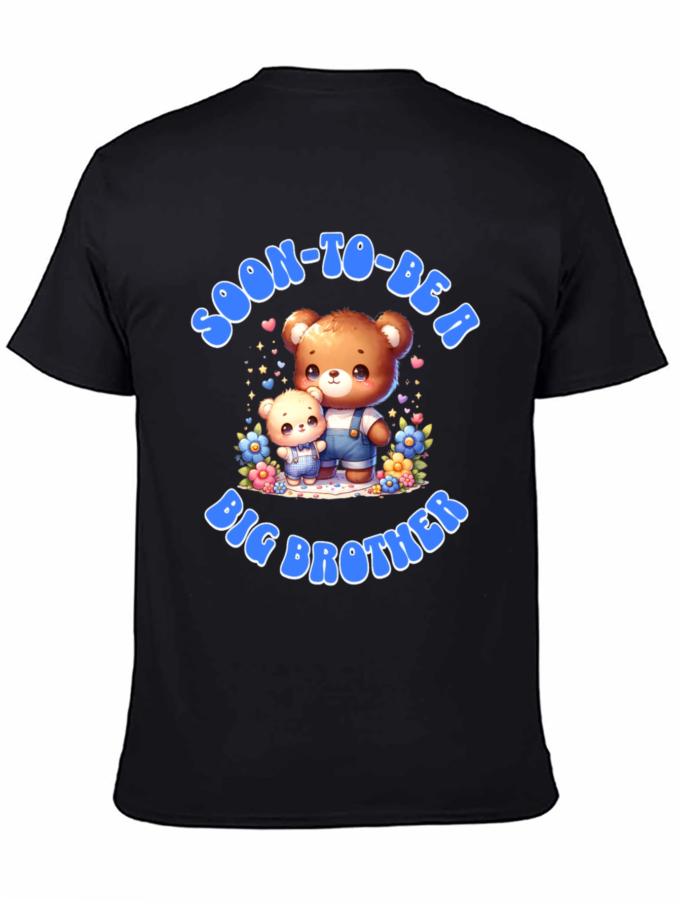 Soon-To-Be A Big Brother Cute Teddy Bear T-Shirt