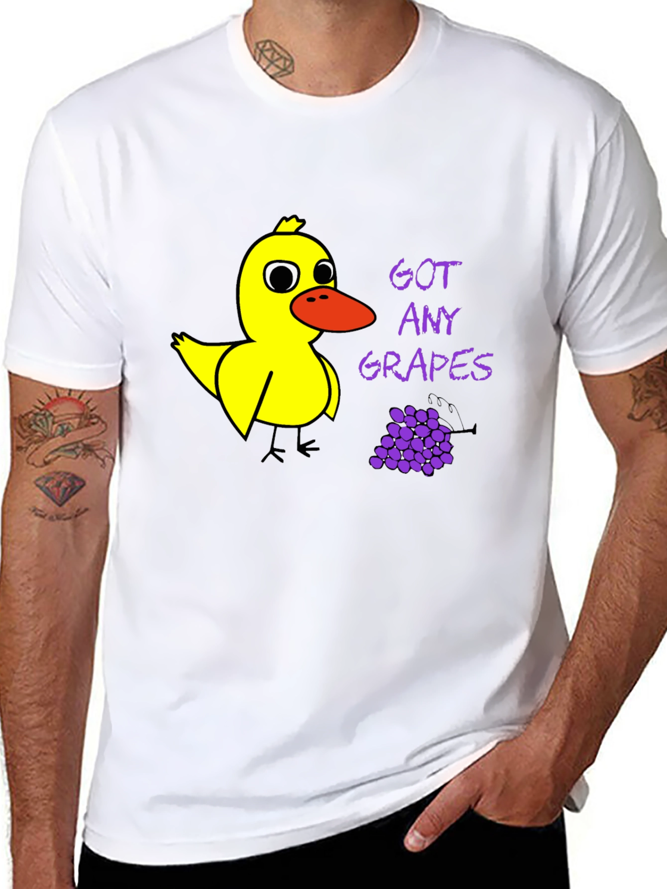 Got Any Grapes Duck T-Shirt
