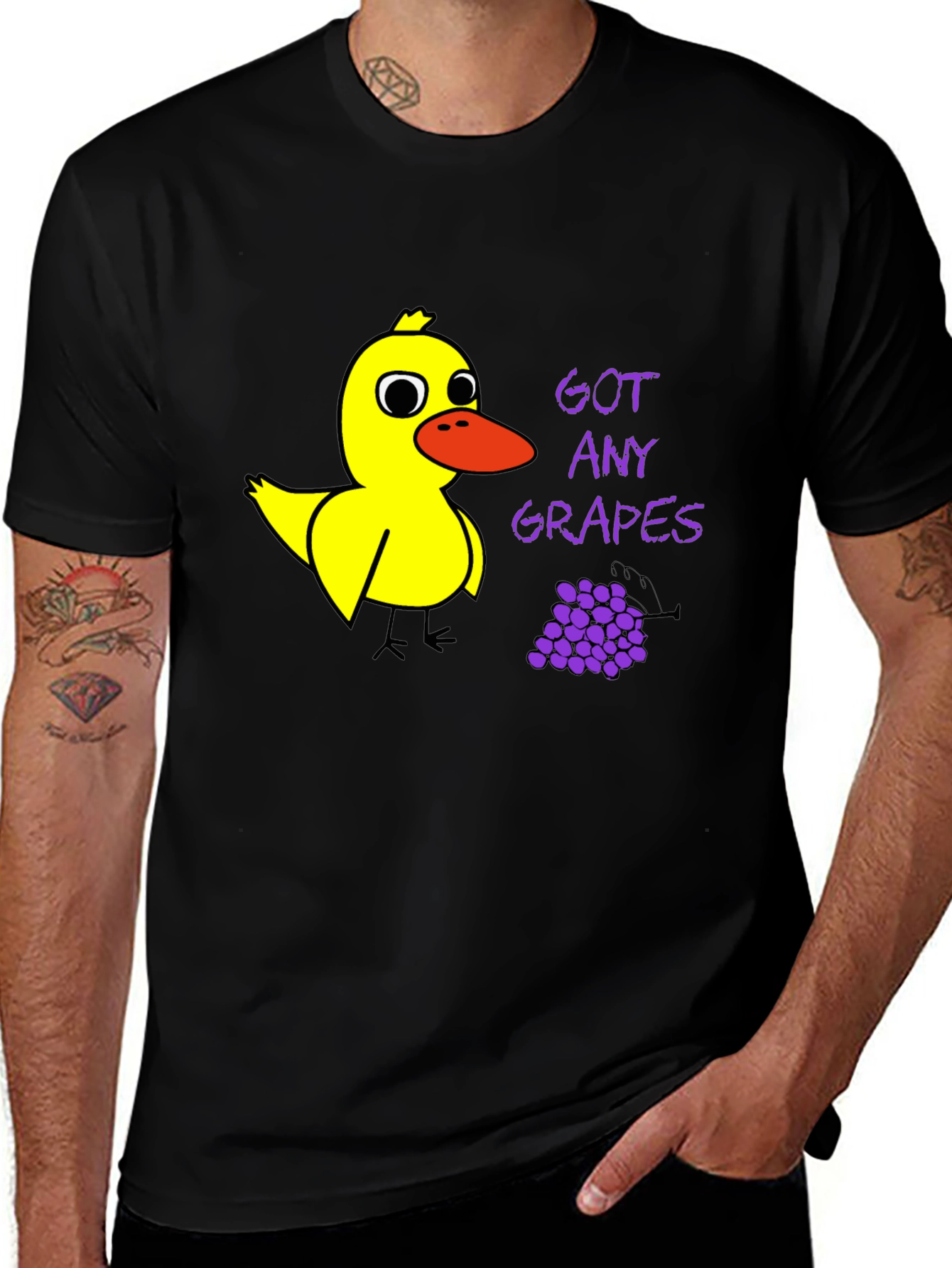 Got Any Grapes Duck T-Shirt