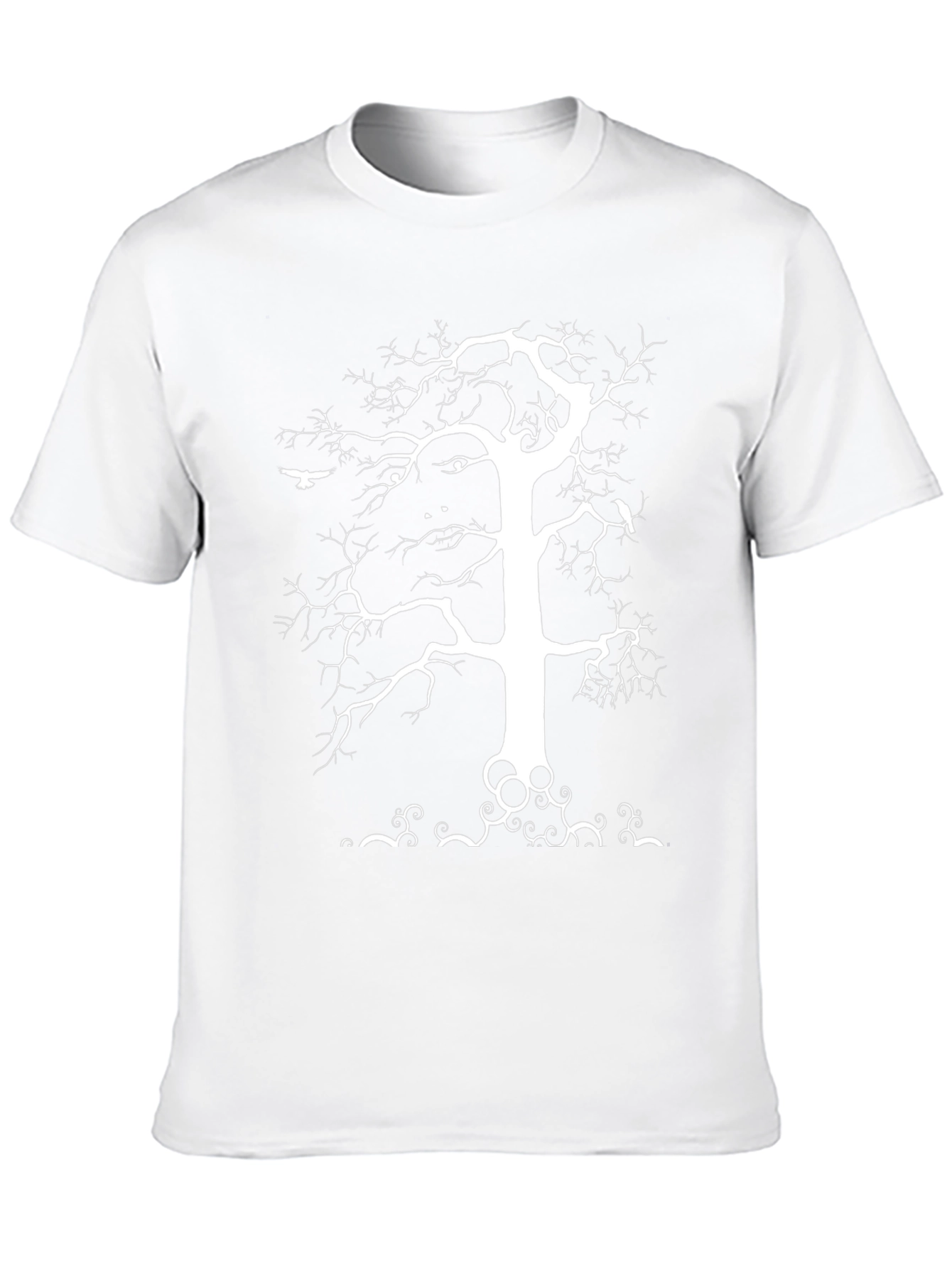 Mystic Tree Graphic Tee - Black