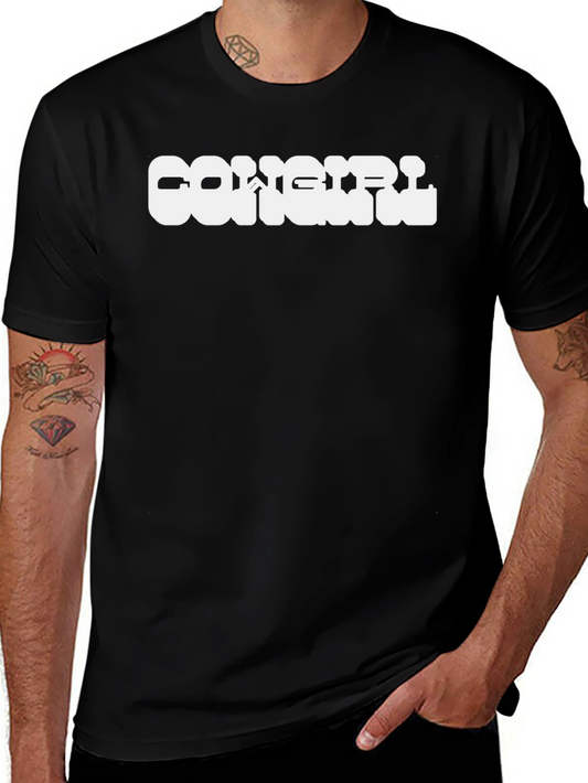 Cowgirl Graphic Tee - Classic Black T-Shirt