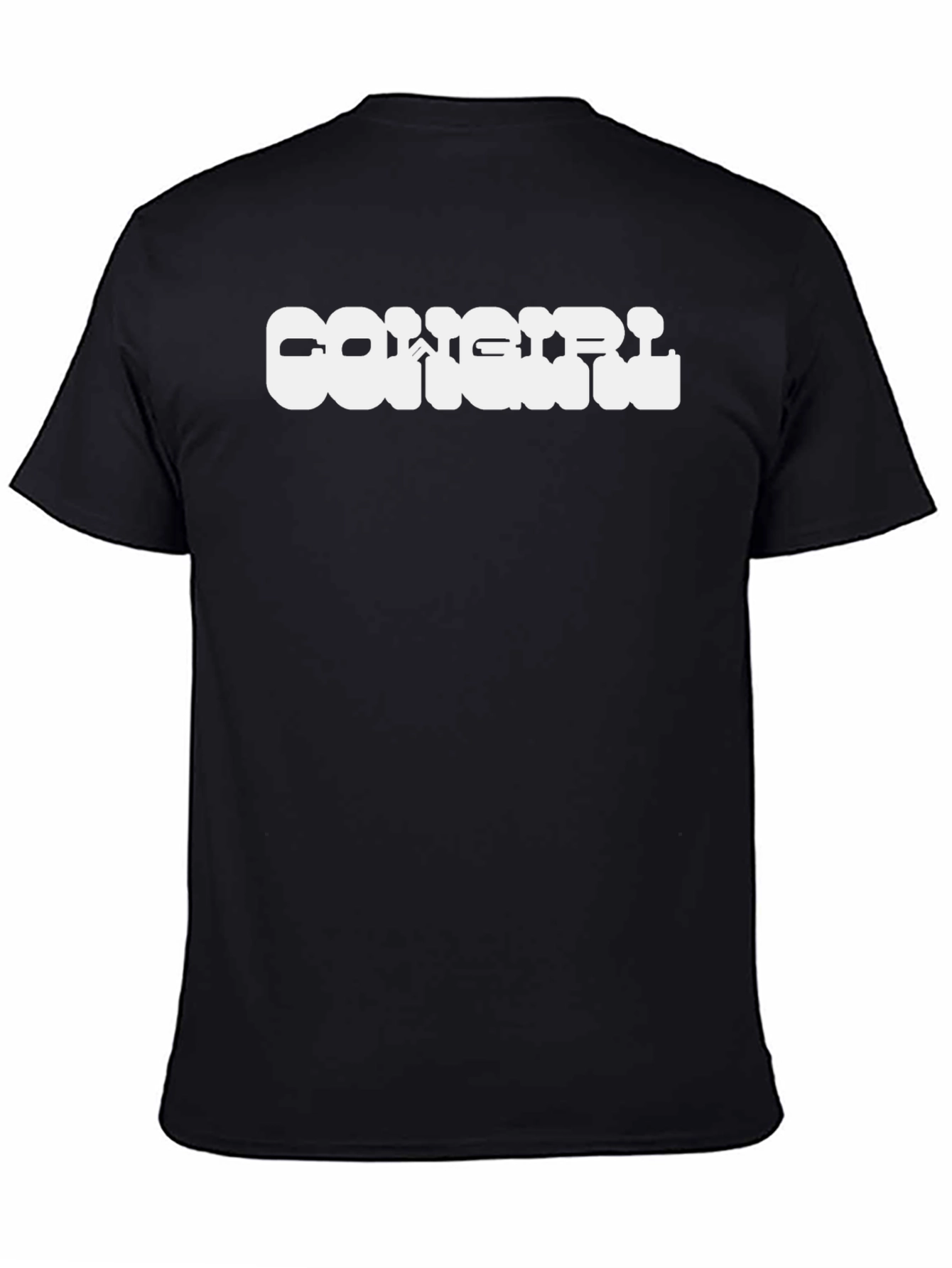 Cowgirl Graphic Tee - Classic Black T-Shirt