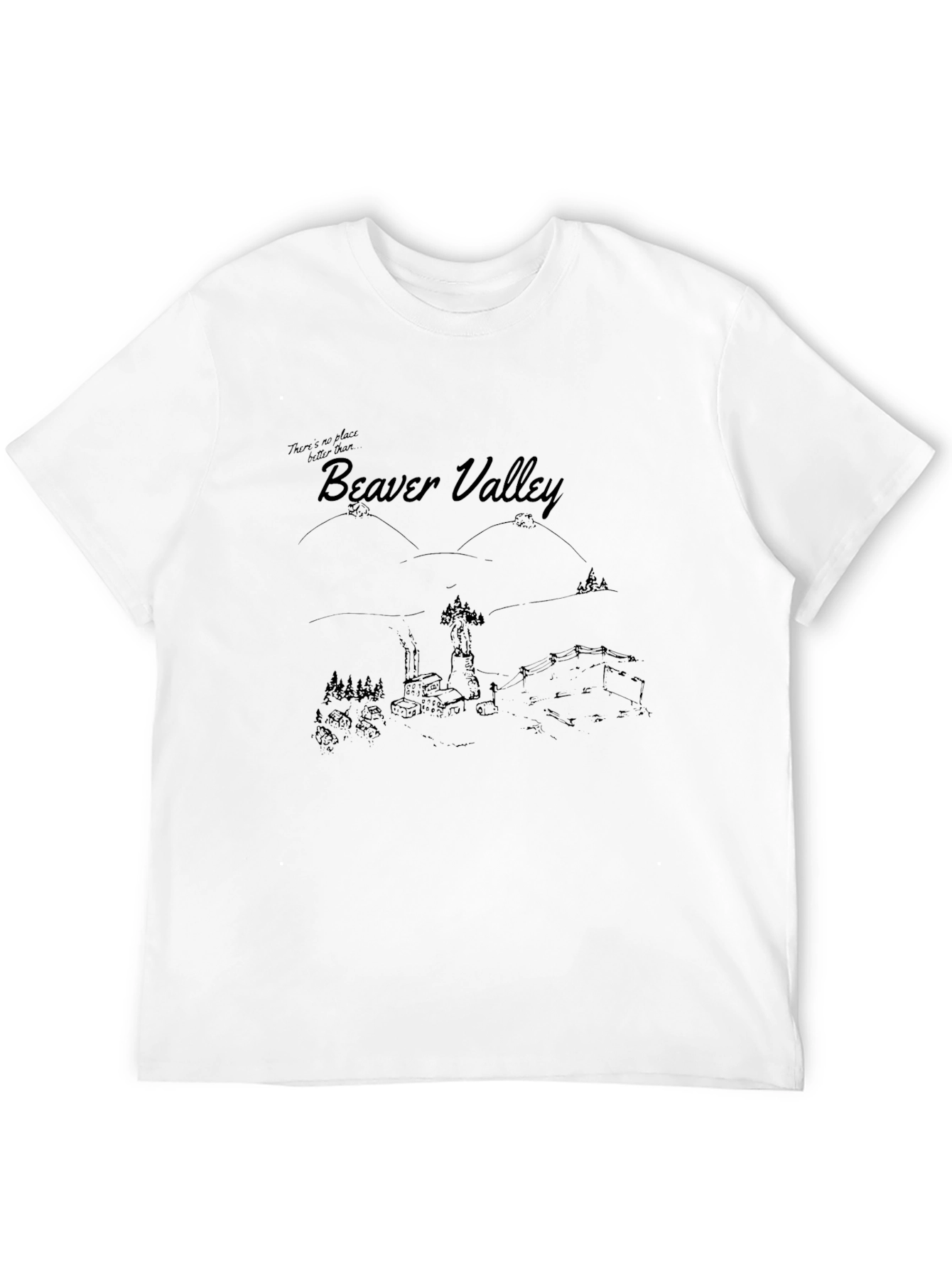 Beaver Valley Graphic Tee - Black