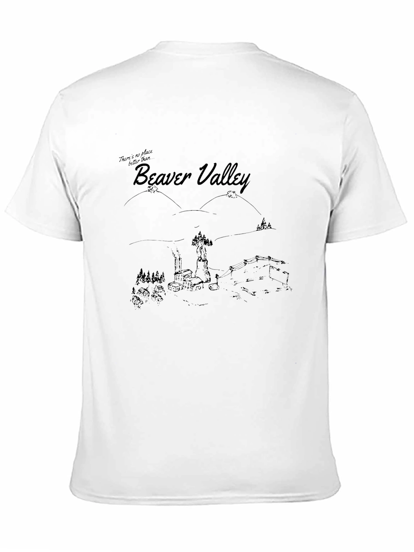 Beaver Valley Graphic Tee - Black