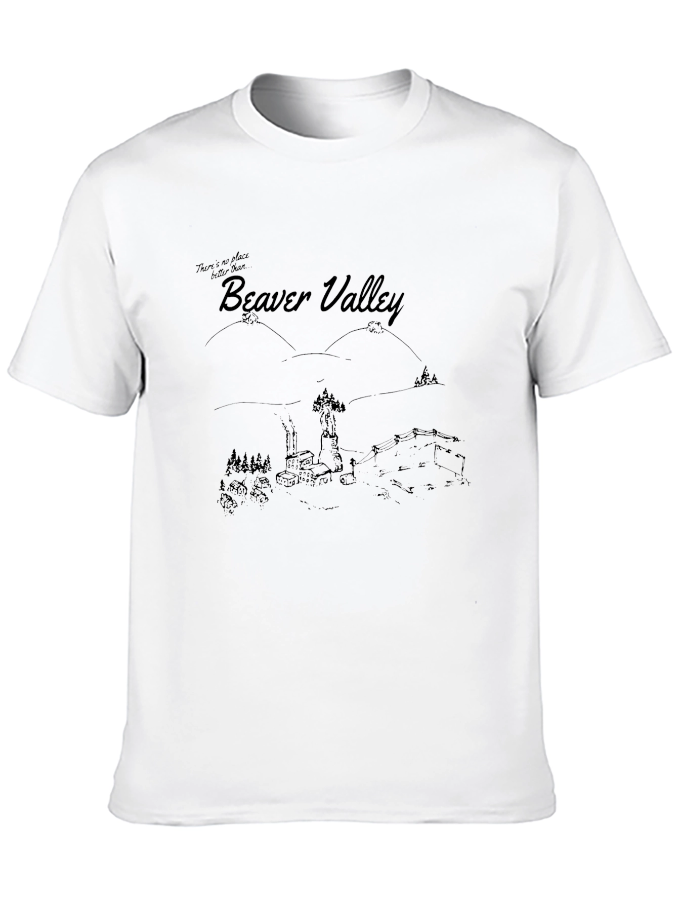 Beaver Valley Graphic Tee - Black