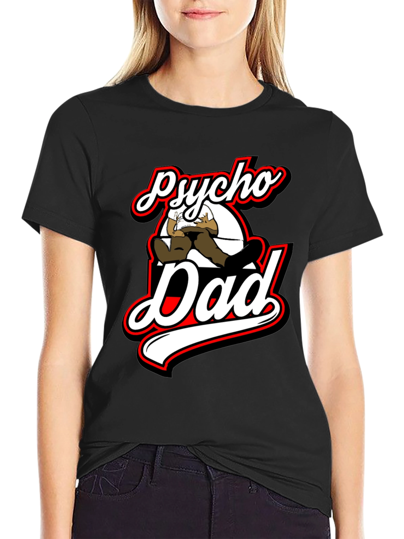 Psycho Dad Graphic T-Shirt