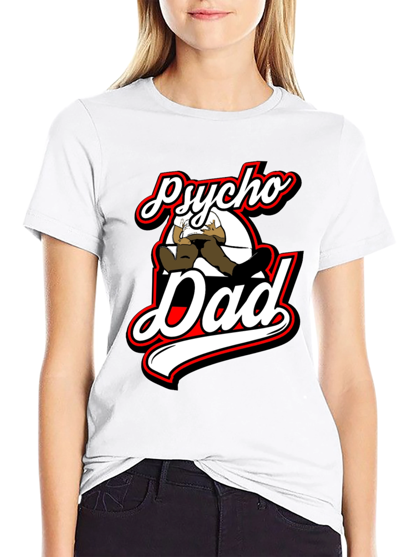 Psycho Dad Graphic T-Shirt