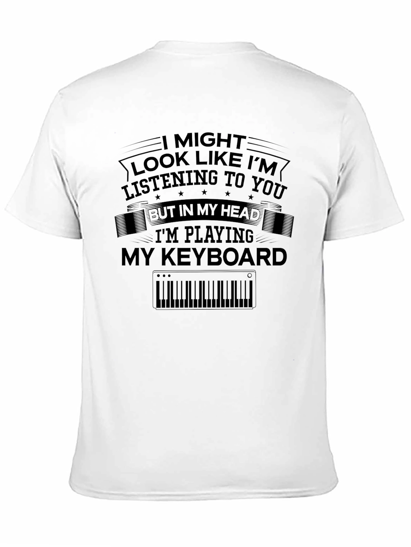 Keyboard Player T-Shirt - Funny Music Gift