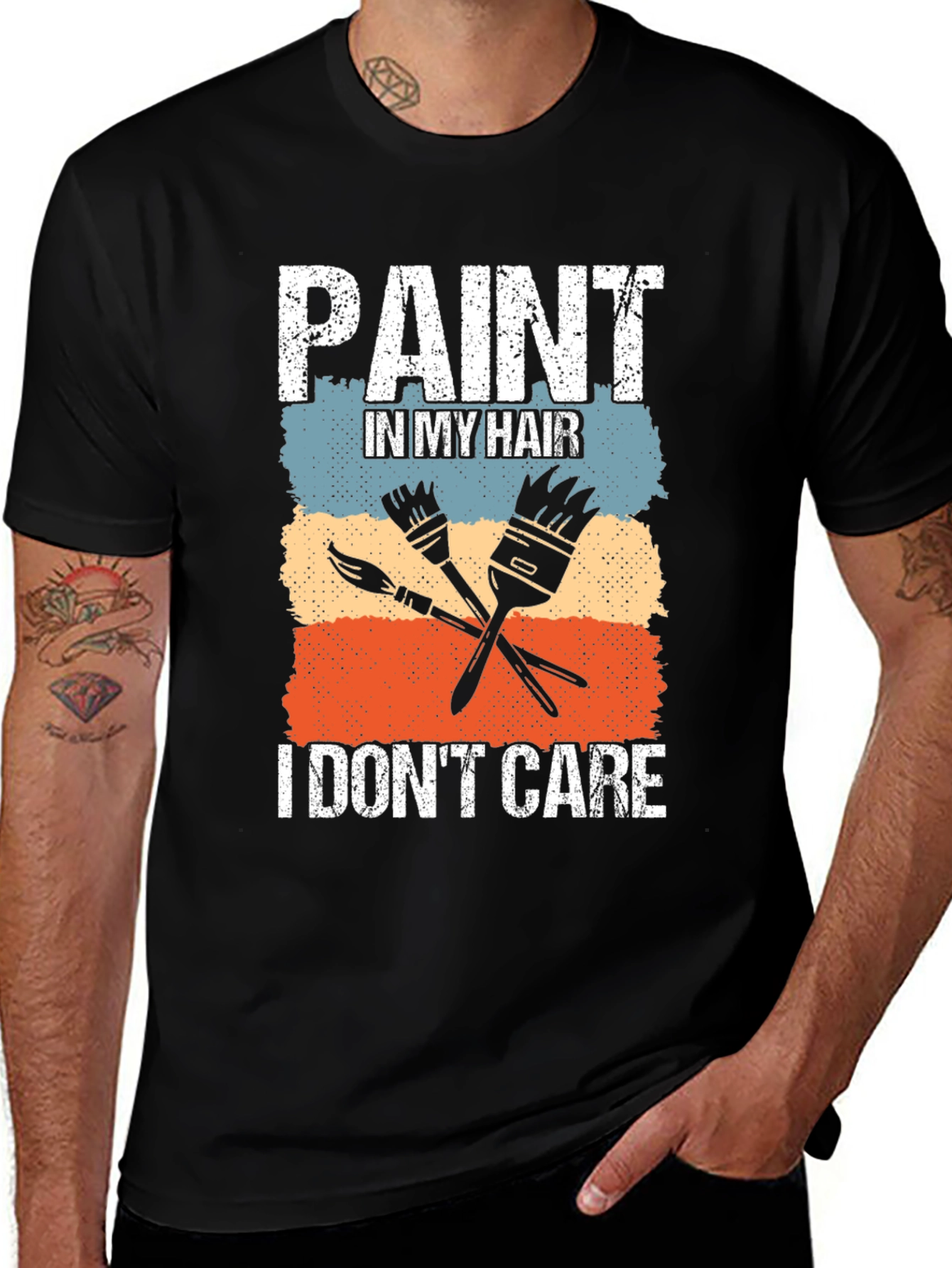 Paint In My Hair T-Shirt - Painter Artist Tee