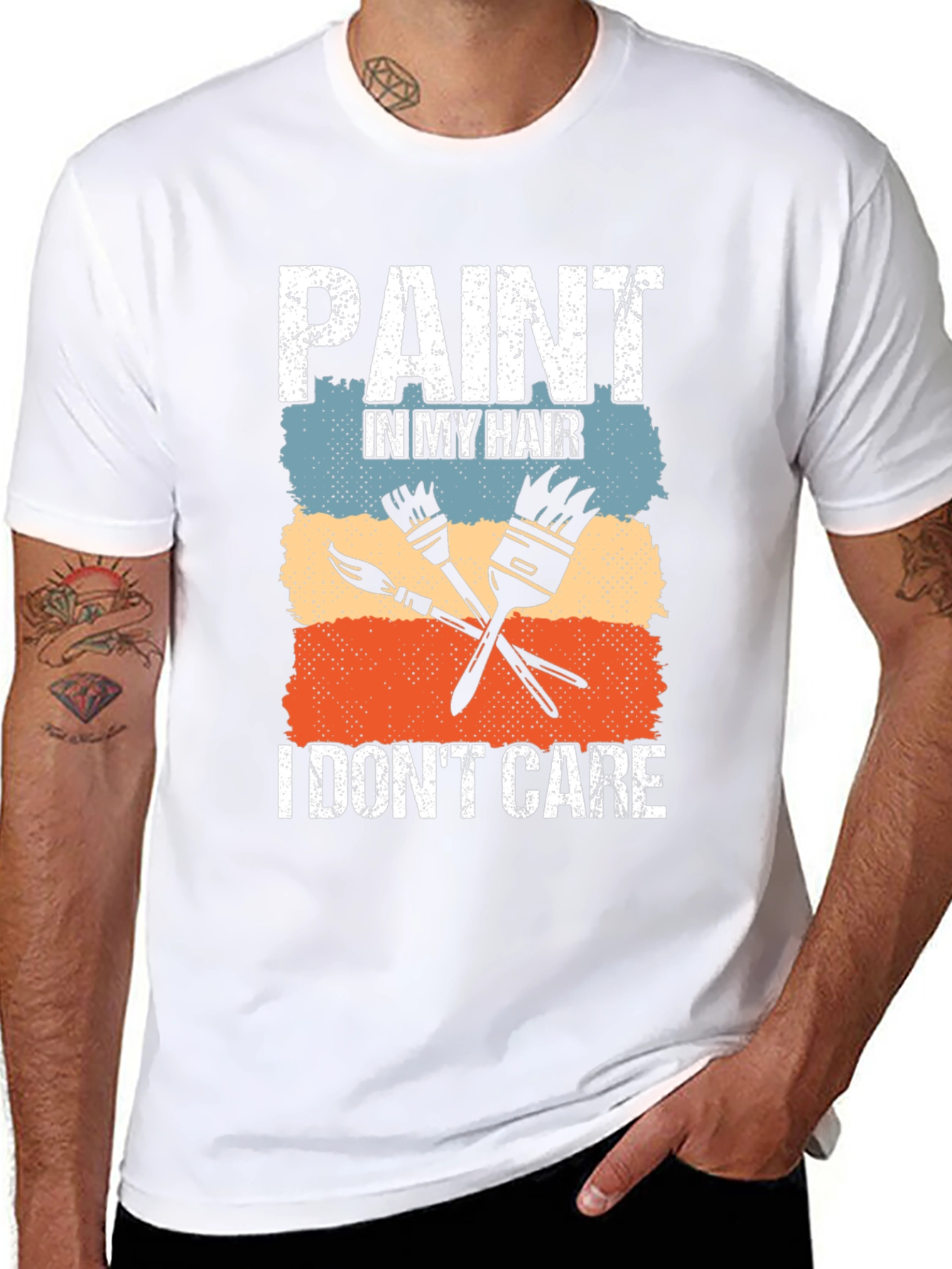 Paint In My Hair T-Shirt - Painter Artist Tee
