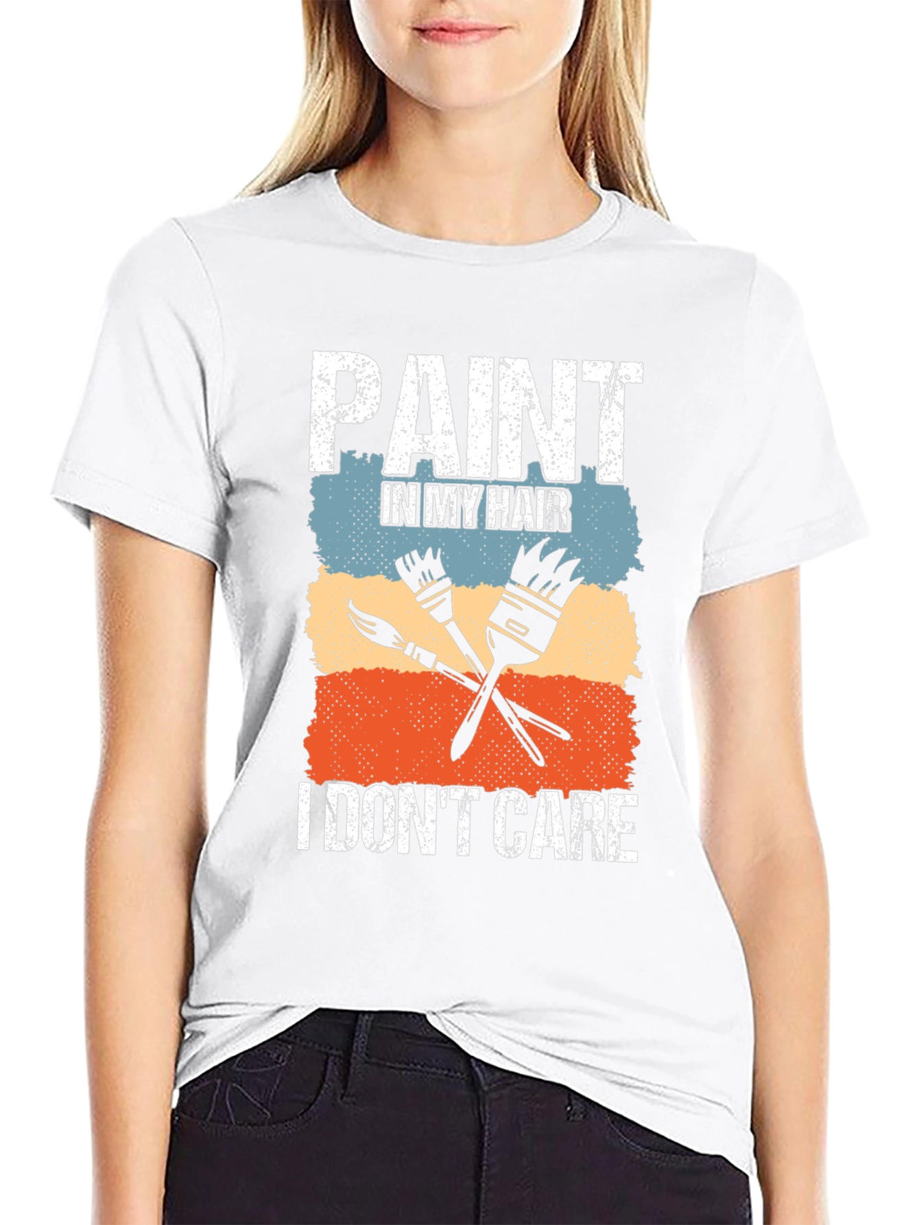 Paint In My Hair T-Shirt - Painter Artist Tee