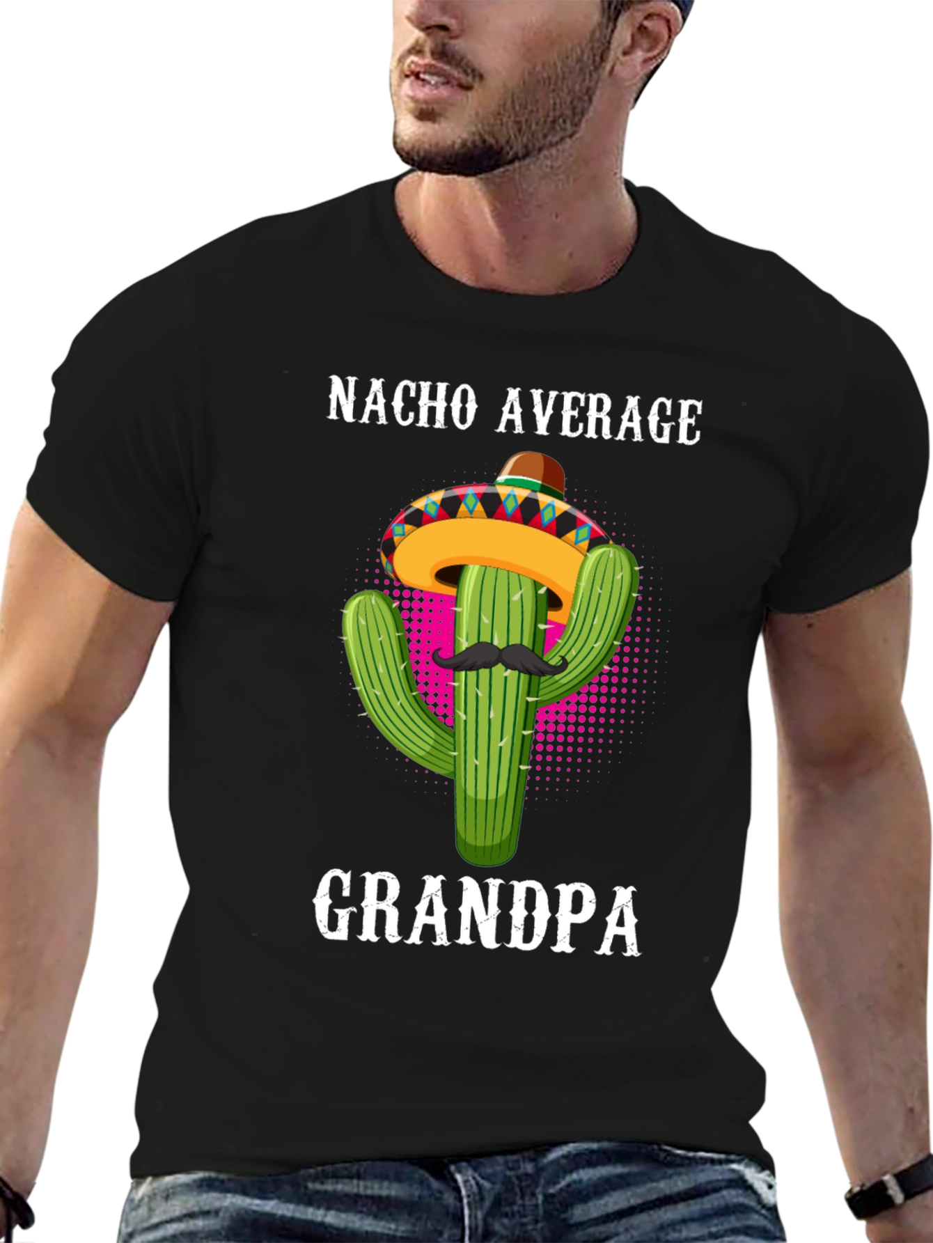 Nacho Average Grandpa T-Shirt