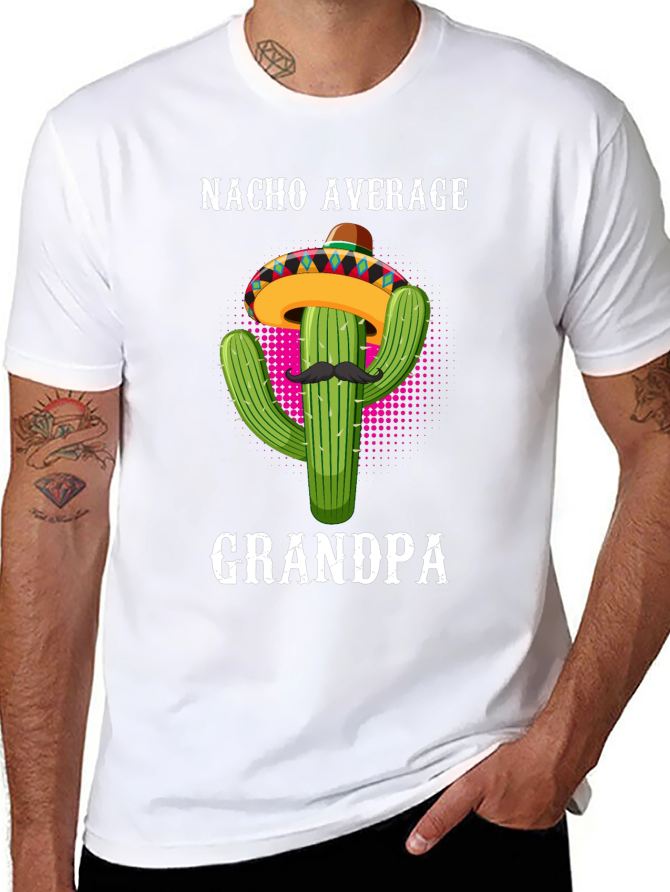 Nacho Average Grandpa T-Shirt