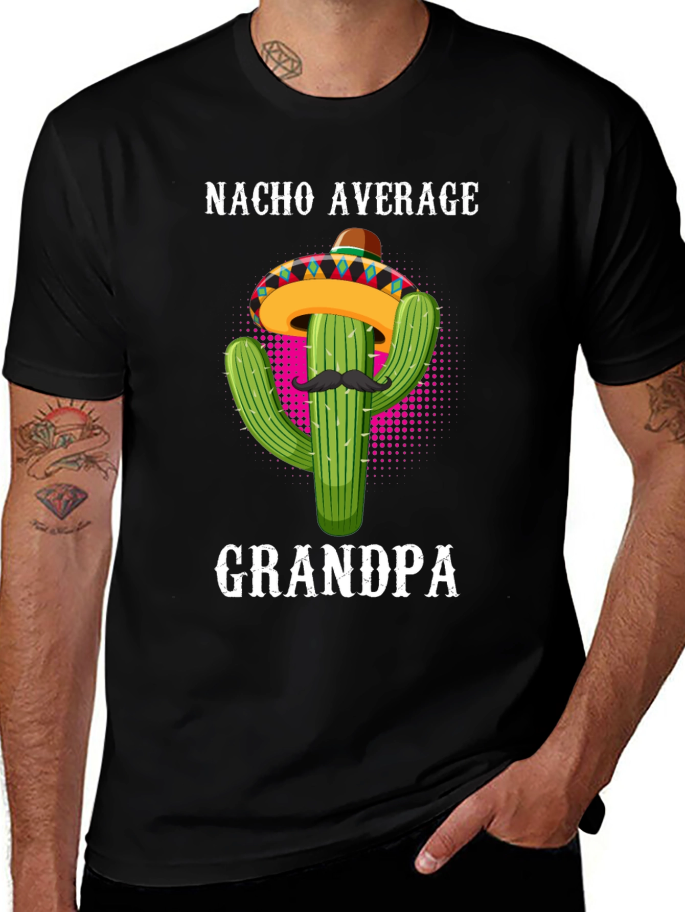 Nacho Average Grandpa T-Shirt