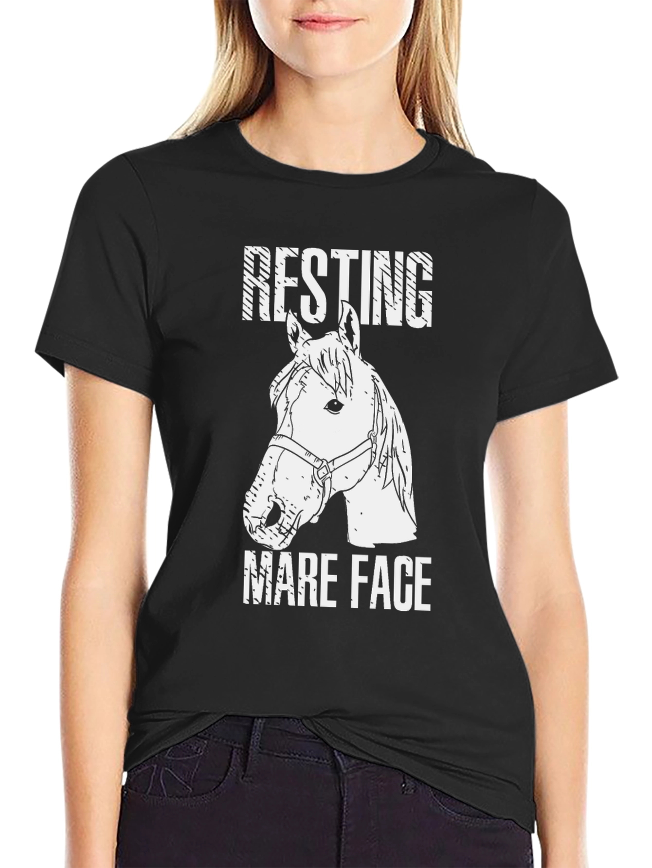 Resting Mare Face Graphic Tee