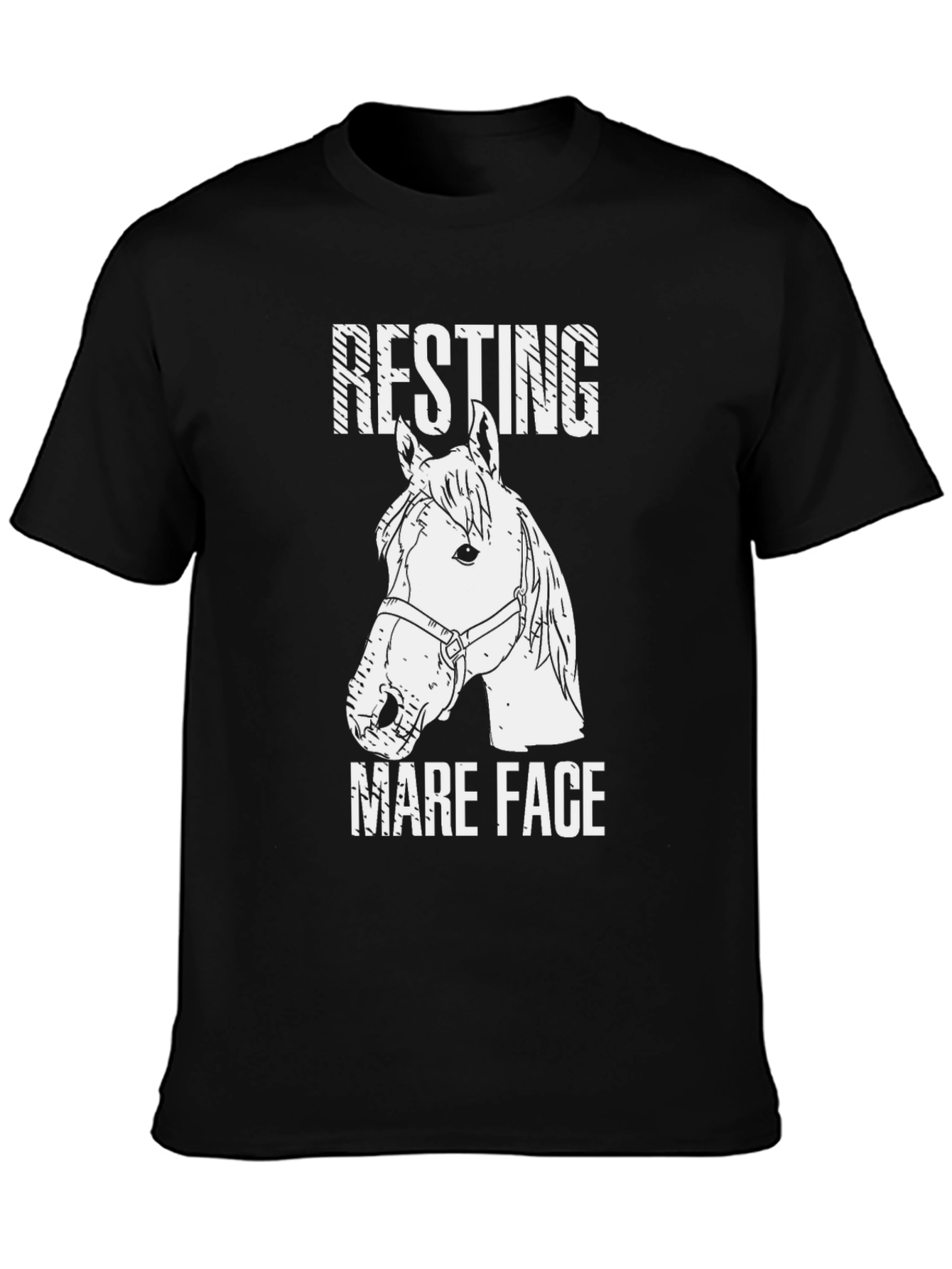 Resting Mare Face Graphic Tee