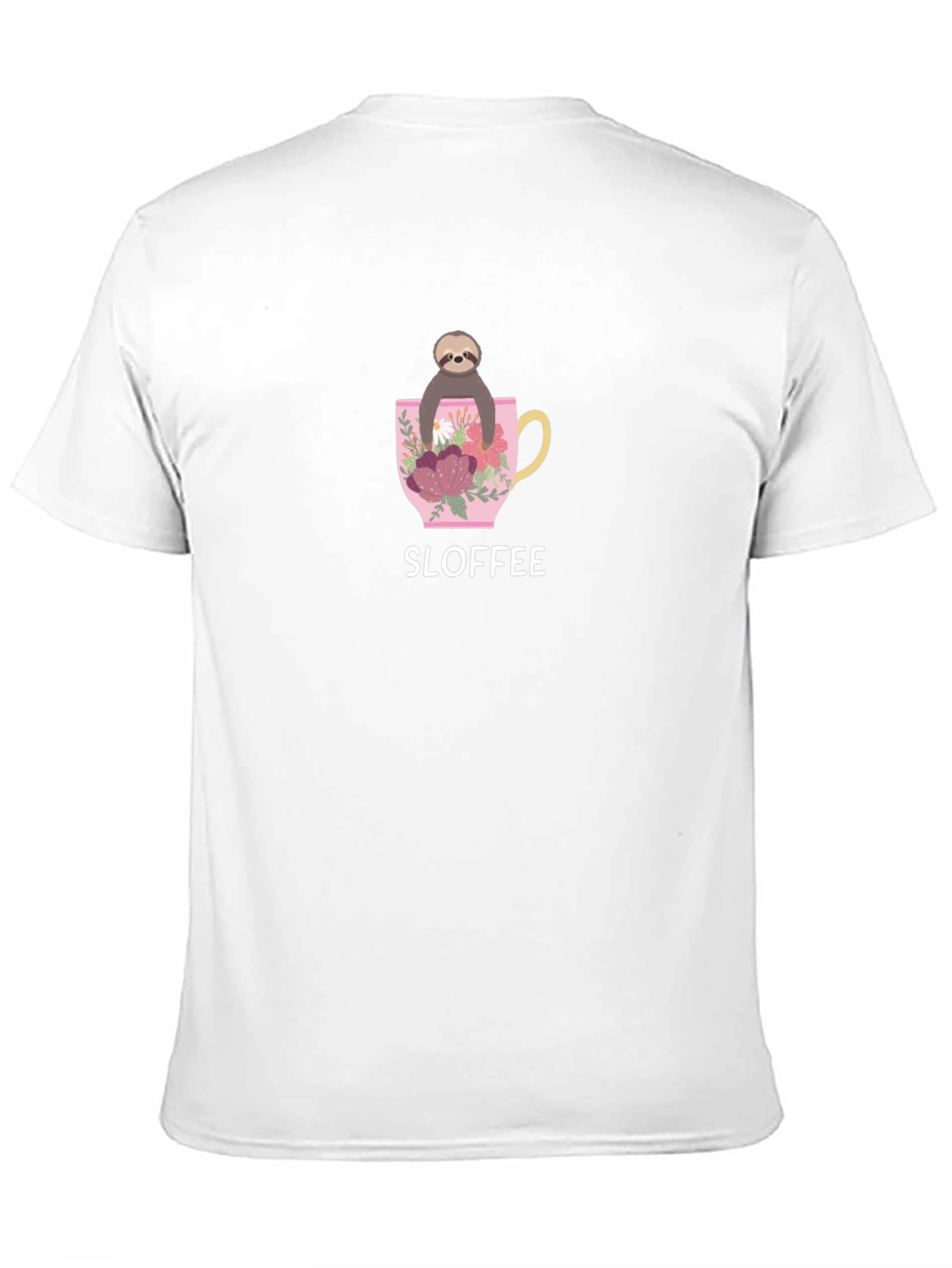 Sloffee Sloth Coffee Lover Graphic T-Shirt