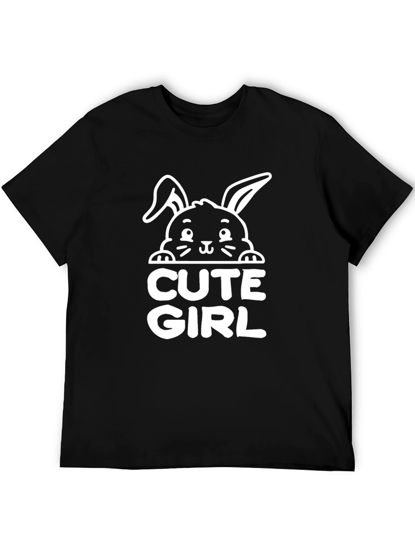Cute Girl Easter Bunny T-Shirt